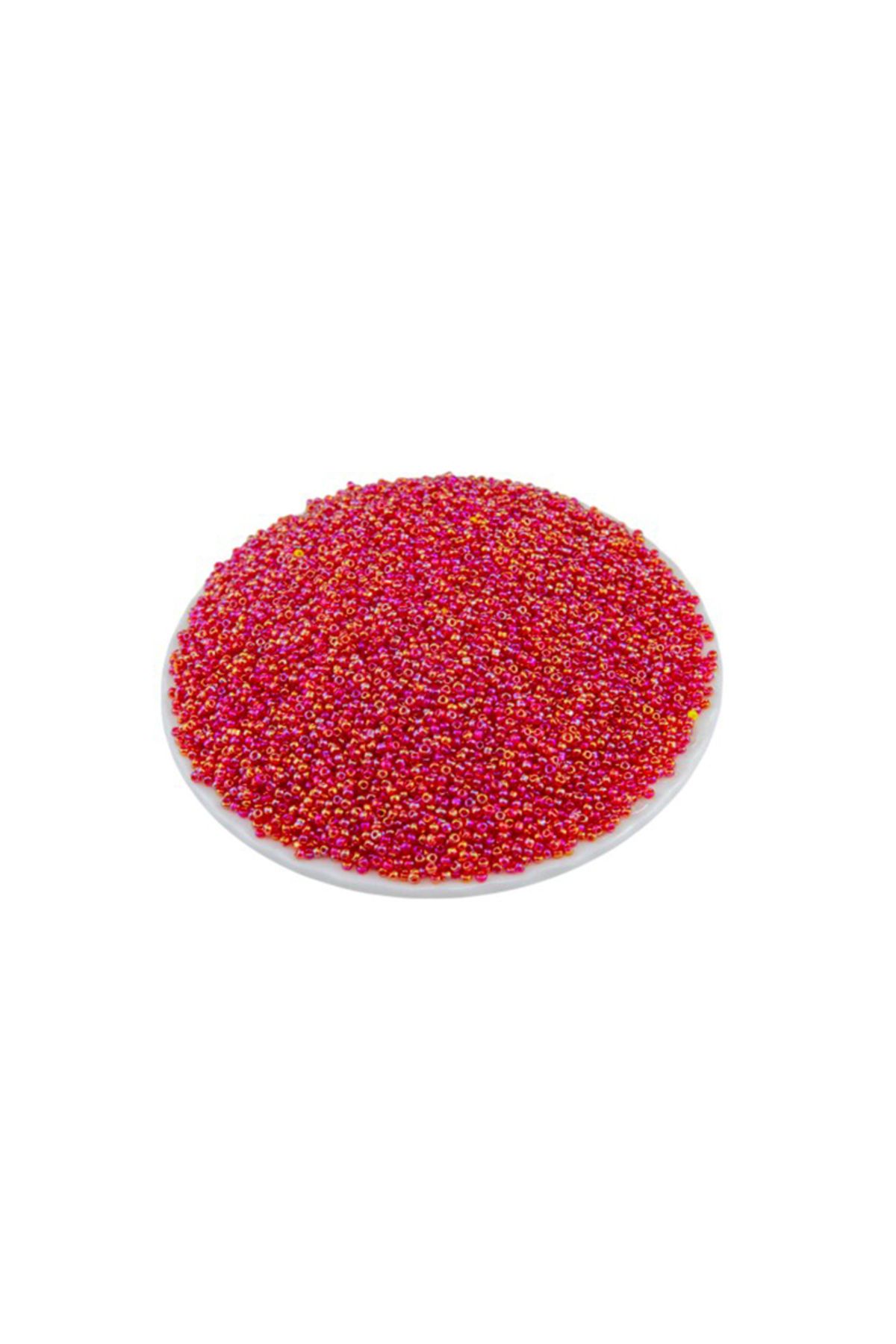 Serhat Aksesuar ve El İşçilik Janjan Kırmızı (11/0) 2 mm Kum Boncuğu 100 gr