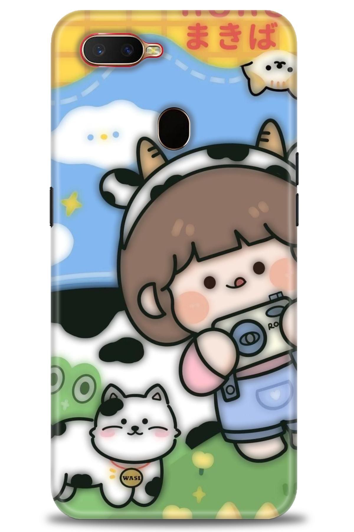 OPPO A12 İle Tam Uyumlu HD Baskılı Desenli Kılıf - Oppo - 927