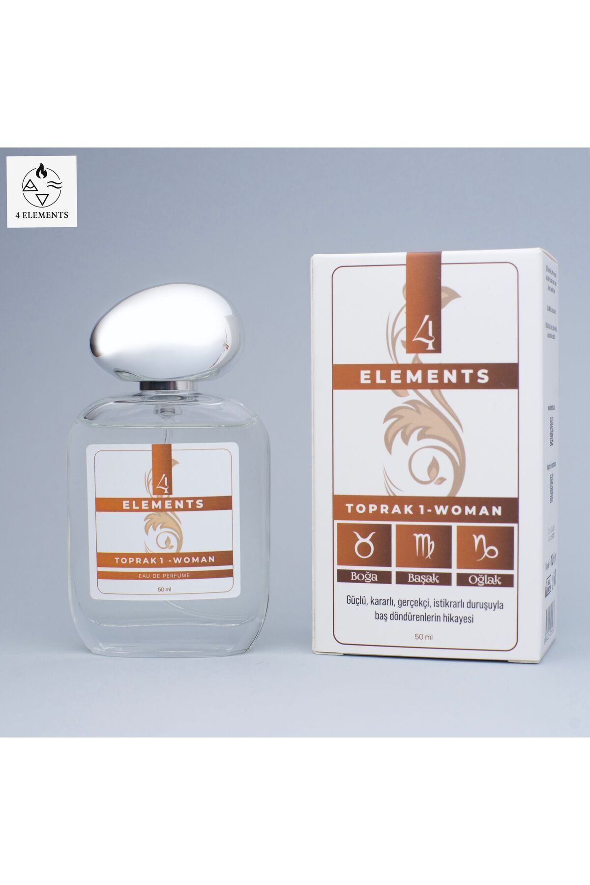4 Elements Toprak-1 Woman (BOĞA-BAŞAK-OĞLAK) Burçlardan Ilham Aldık