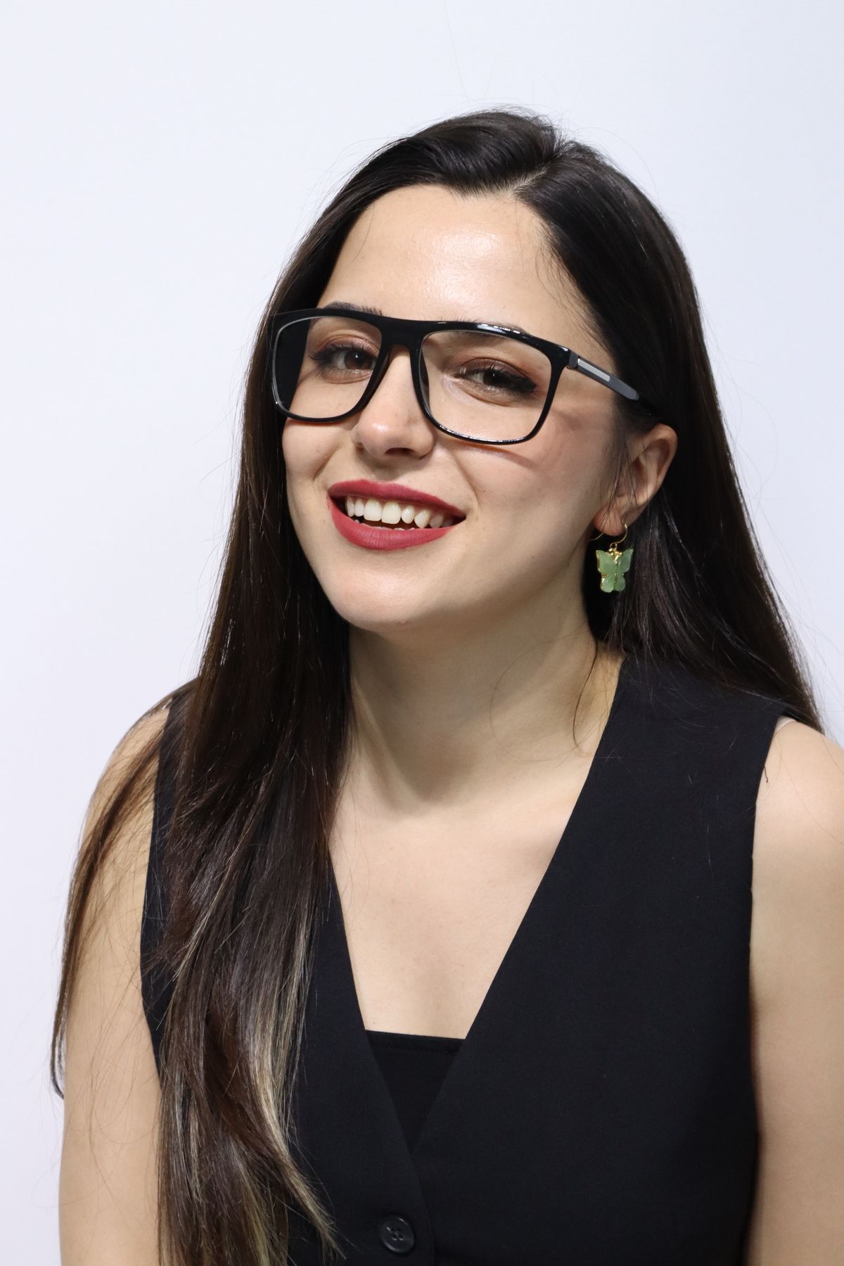 Clarvo Unisex Siyah Şeffaf Mavi Işık Korumalı Şık Gözlük