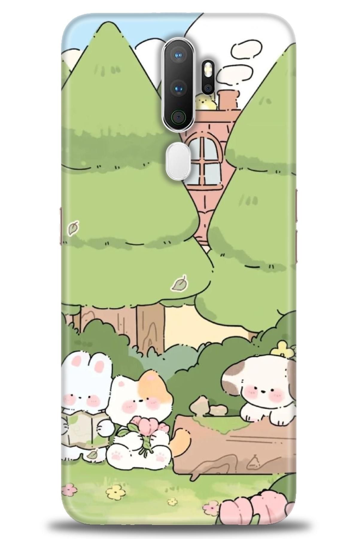 OPPO A5 2020 / A9 2020 İle Tam Uyumlu HD Baskılı Desenli Kılıf - Oppo - 890