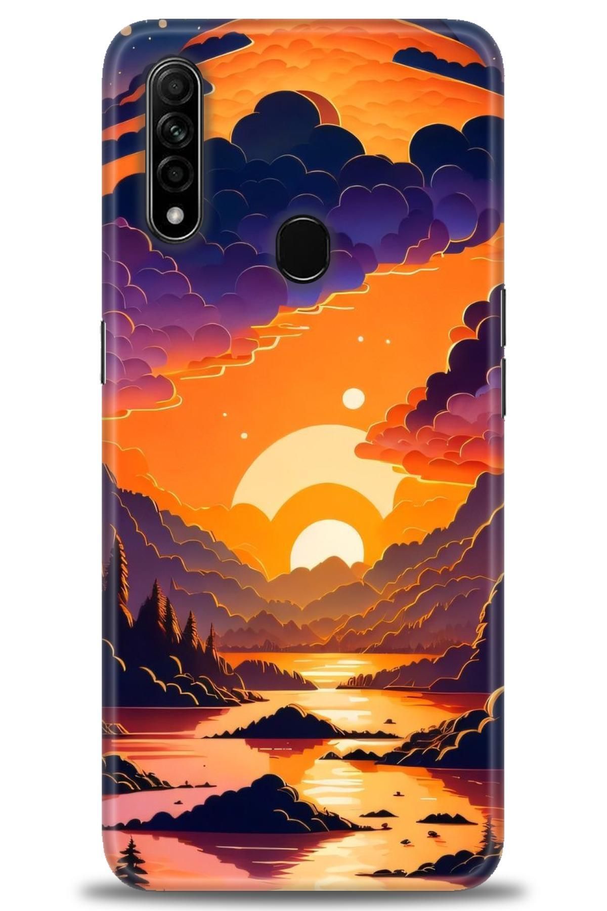 OPPO A31 İle Tam Uyumlu HD Baskılı Desenli Kılıf - Oppo - 323
