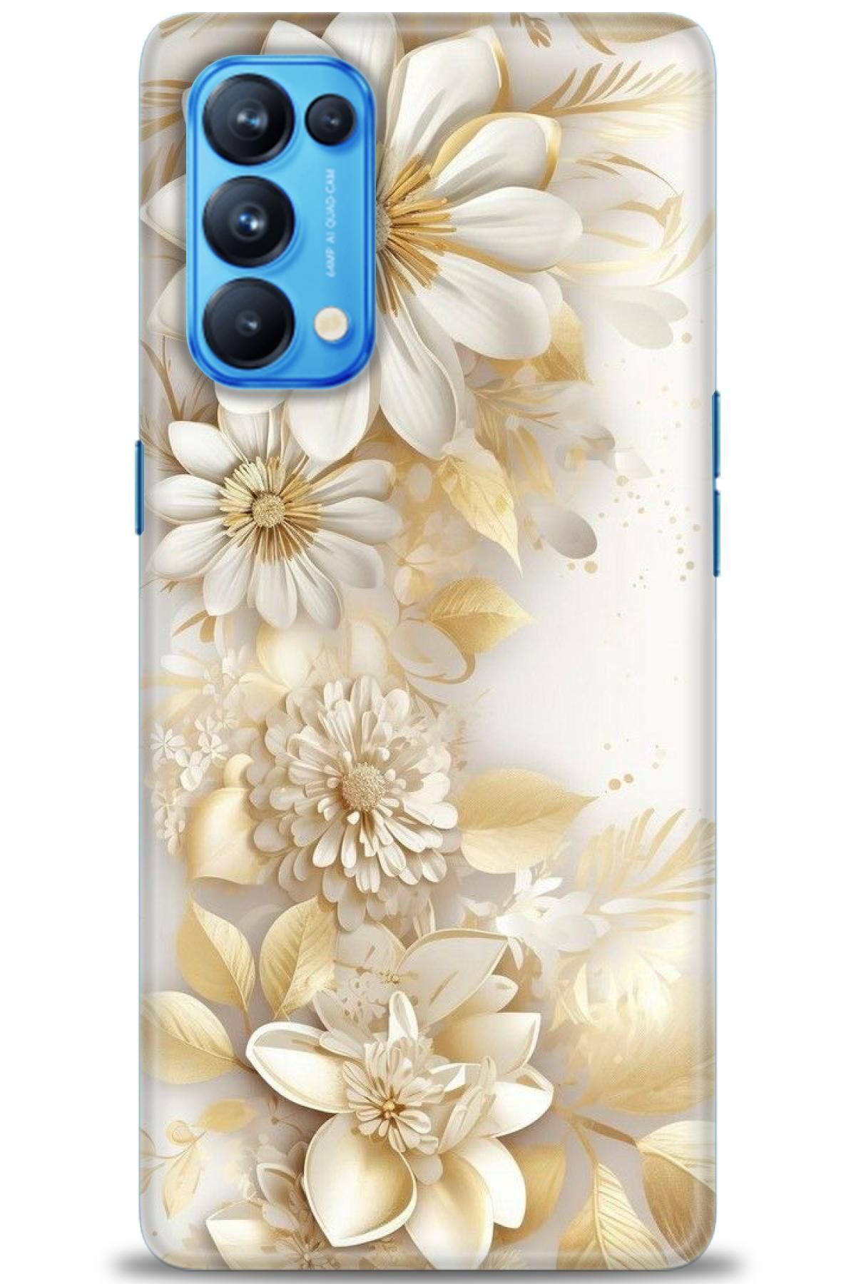 OPPO Reno 5 Pro İle Tam Uyumlu HD Baskılı Desenli Kılıf - Oppo - 979