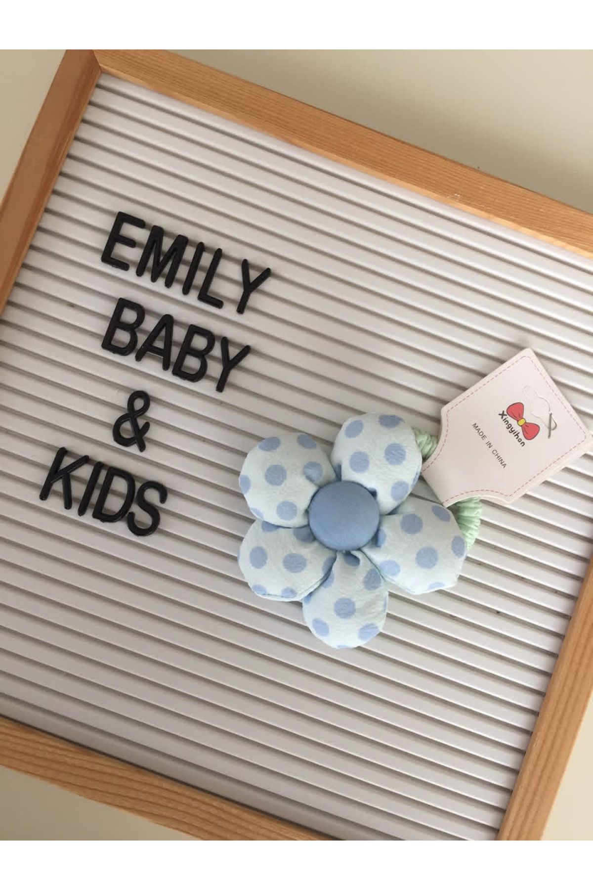 emilybabykids Papatya Lastik Toka