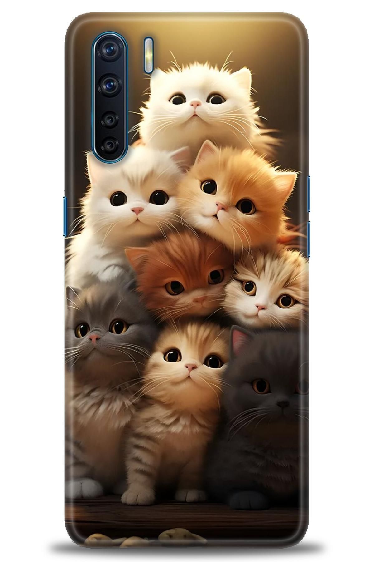 OPPO A91 İle Tam Uyumlu HD Baskılı Desenli Kılıf - Oppo - 165