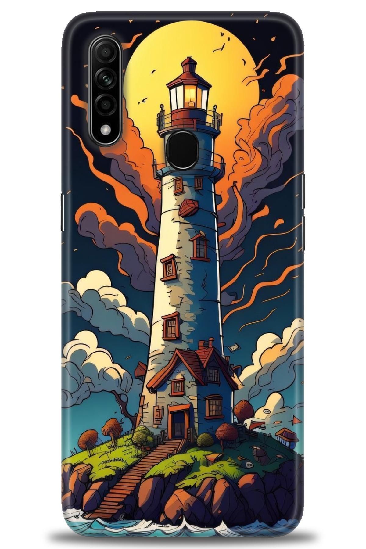 OPPO A31 İle Tam Uyumlu HD Baskılı Desenli Kılıf - Oppo - 568