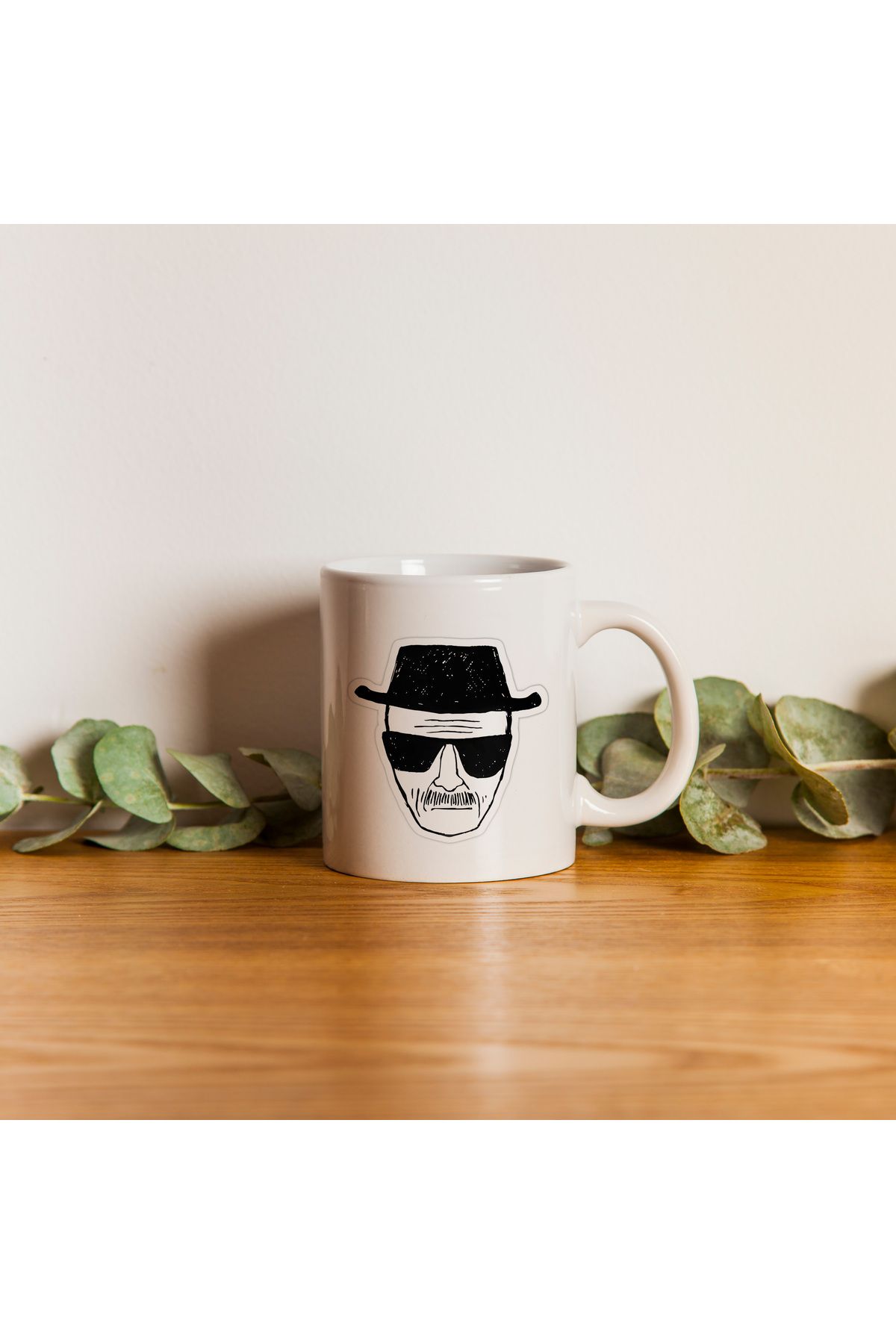Ayabak Kupa Bardak - Breaking Bad Heisenberg Desenli Kupa Bardak - Hediyelik Kupa Bardak