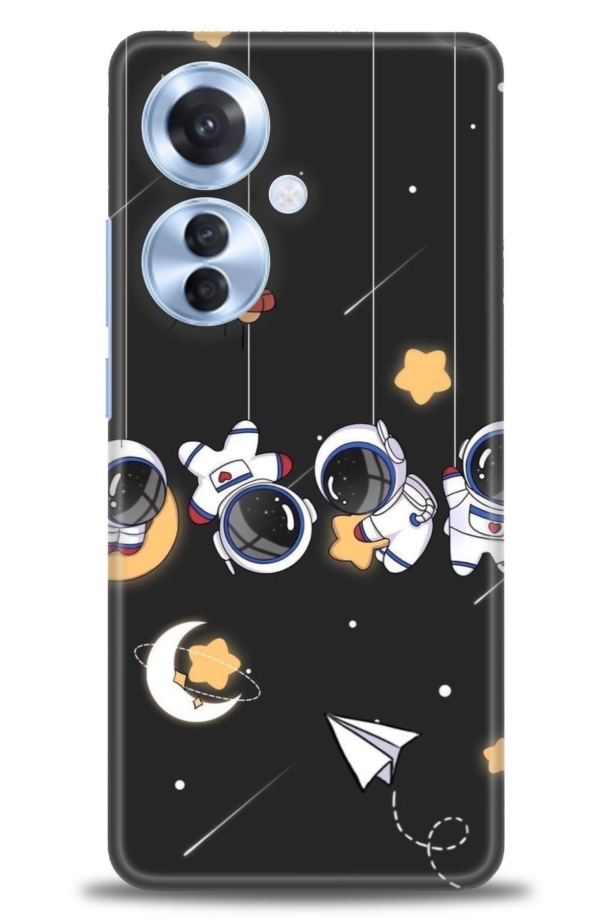 OPPO Reno 11F İle Tam Uyumlu HD Baskılı Desenli Kılıf - Oppo - 379