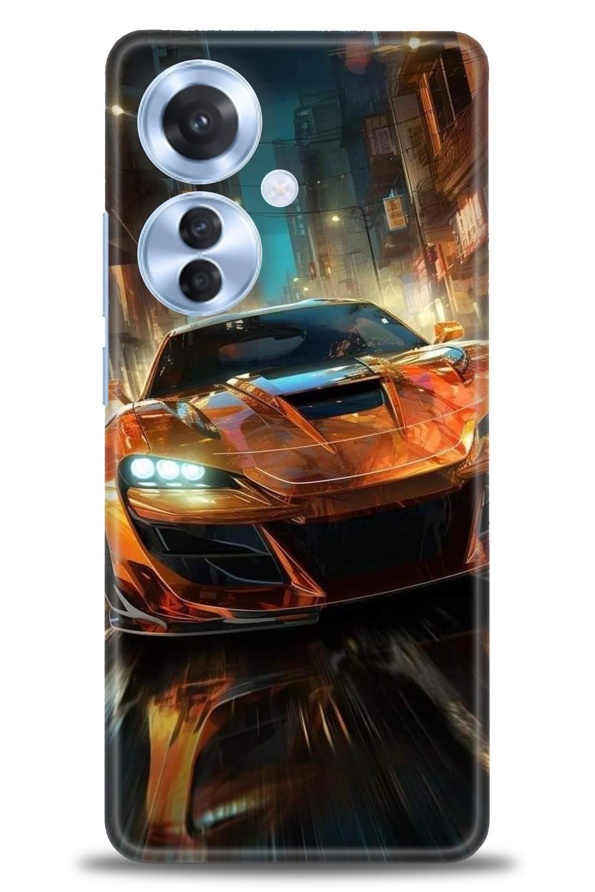 OPPO Reno 11F İle Tam Uyumlu HD Baskılı Desenli Kılıf - Oppo - 576