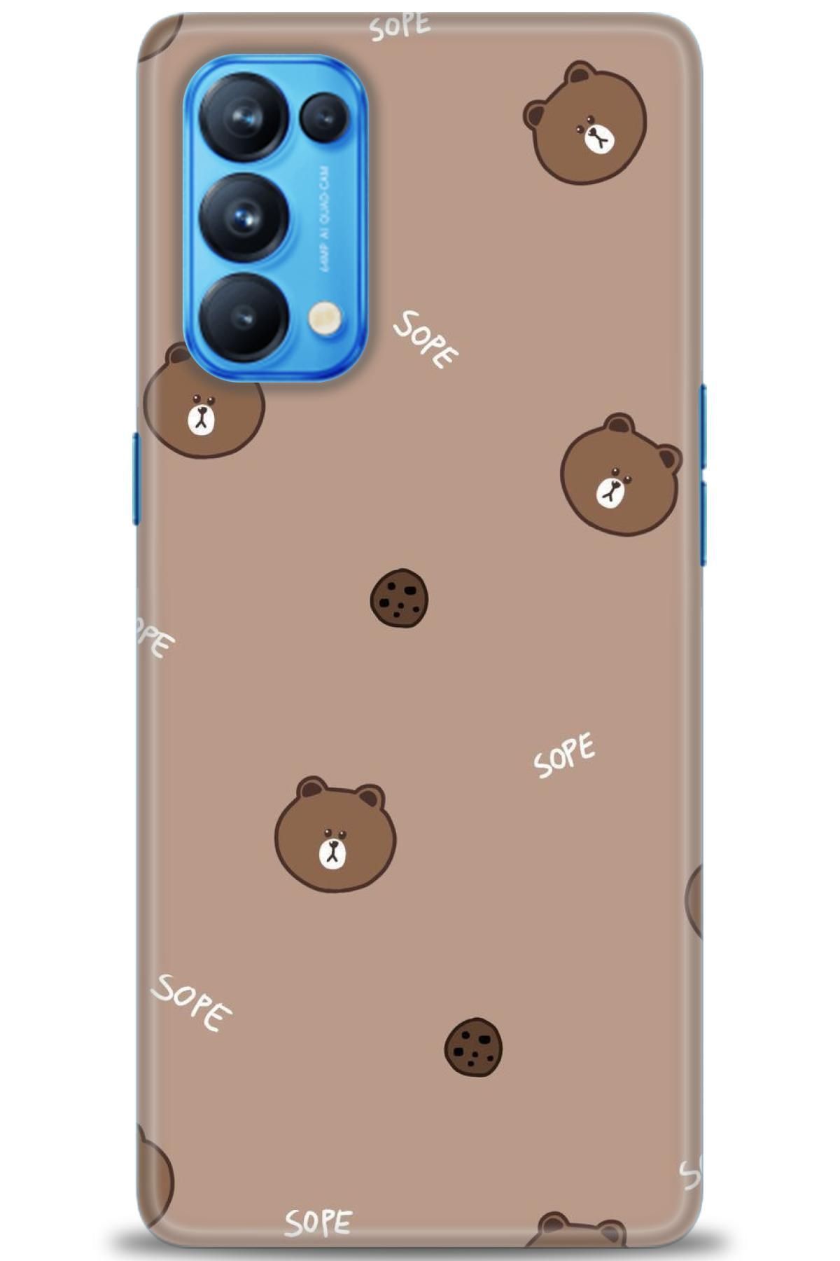 OPPO Reno 5 Pro İle Tam Uyumlu HD Baskılı Desenli Kılıf - Oppo - 1056