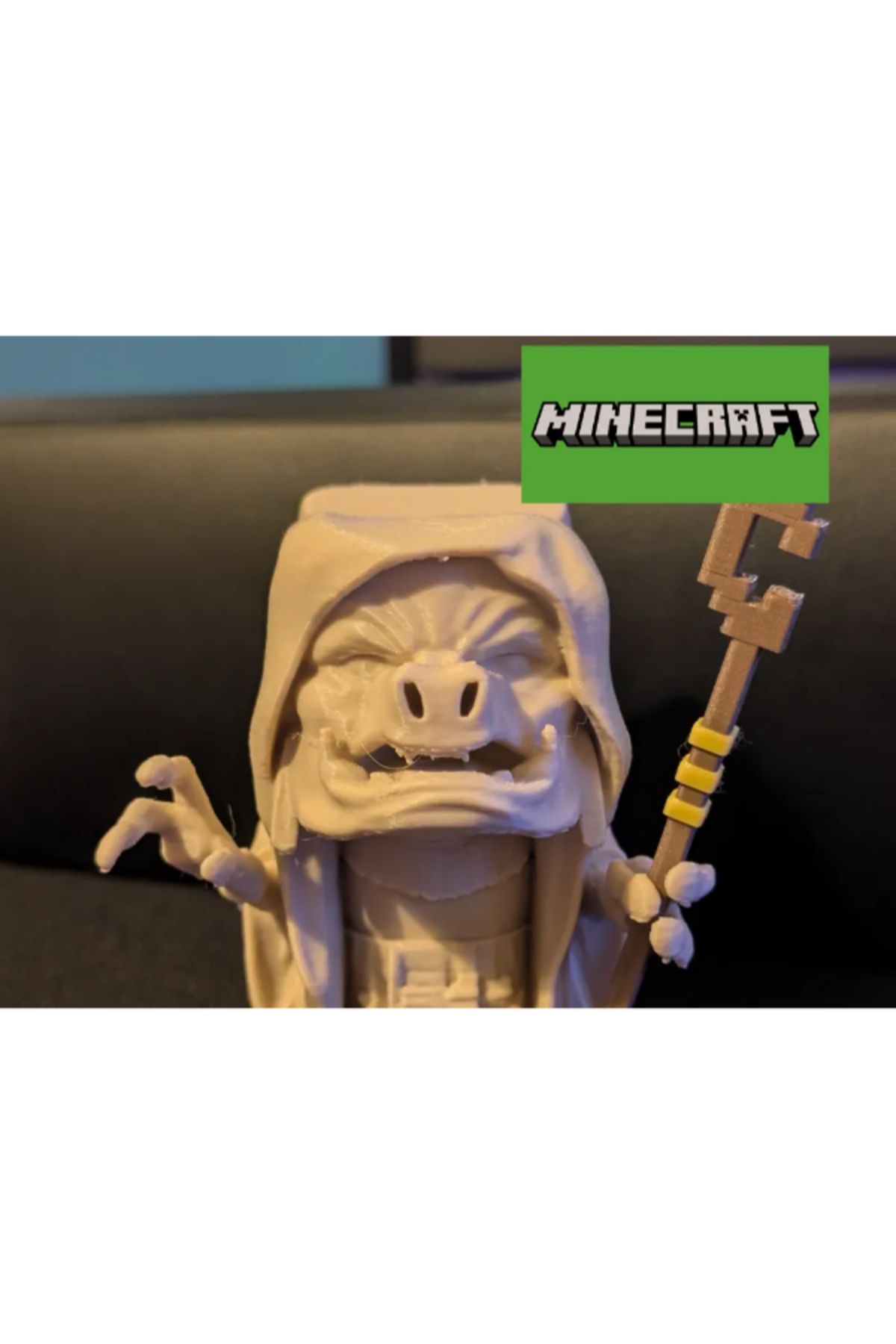 3d model s Minecraft Movie Malgosha Figürü - Özgün Tasarım 3D Baskı