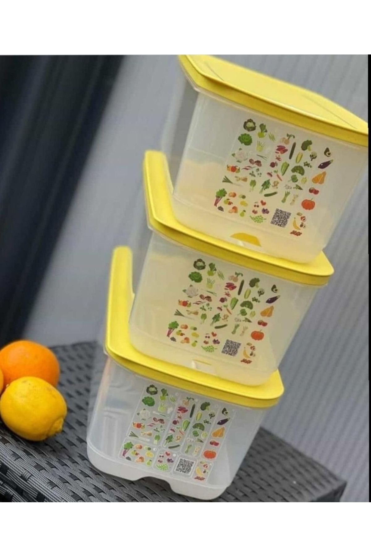 Tupperware Sera 3 Adet 6.1 LT.