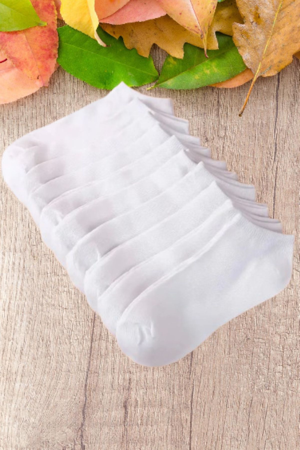 Esinti 10 Çift Düz Yazlık Patik Çorap 10'lu Kadın Erkek Unisex Ekonomik Paketler