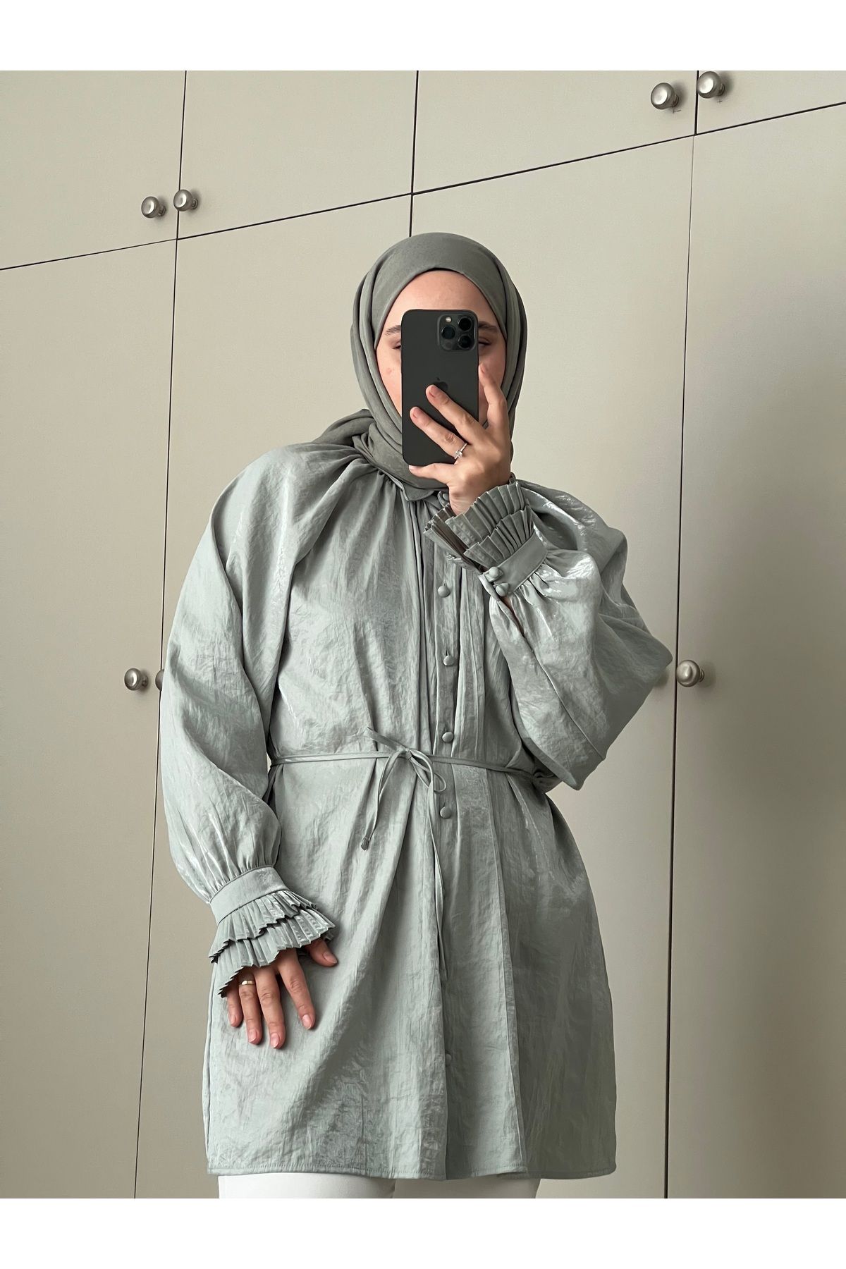 MİELA STORE Mint Shine Gömlek