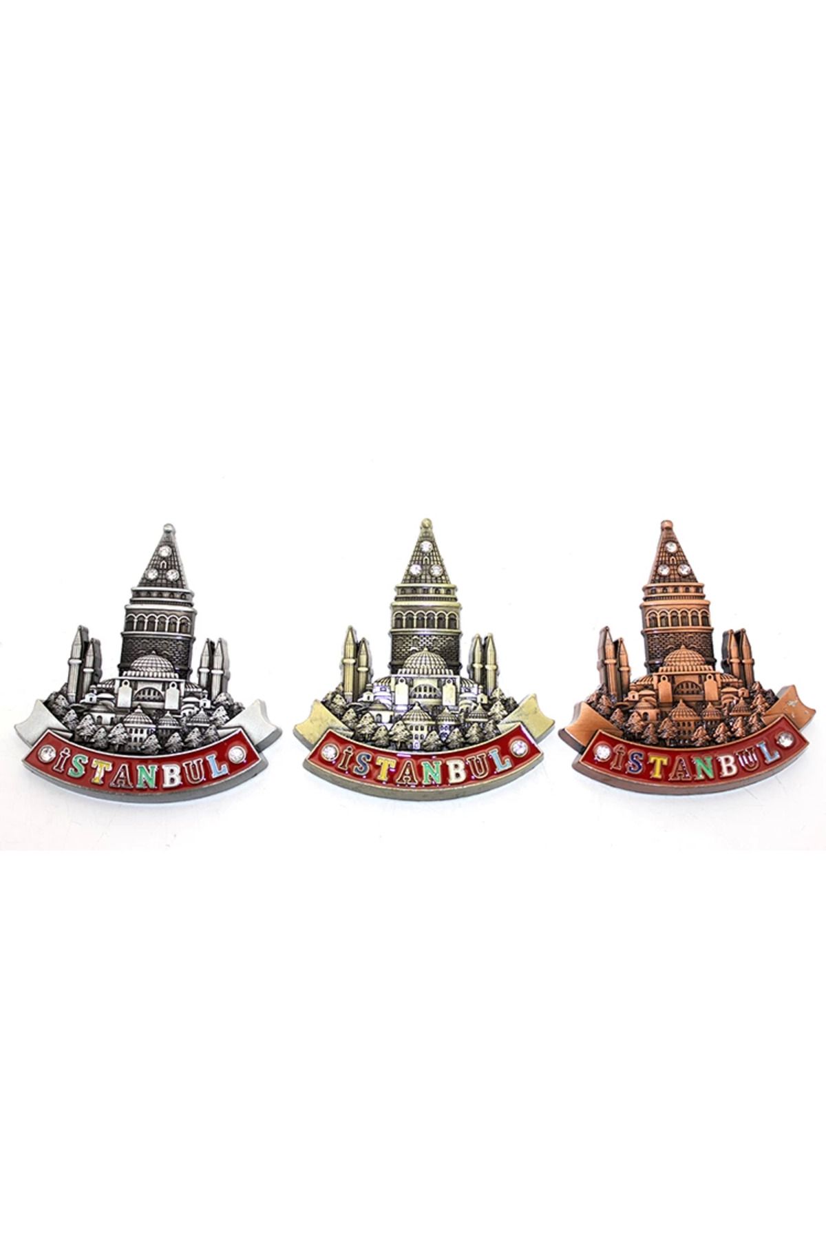 Vemora İstanbul Temalı Metal Magnet Alk3332