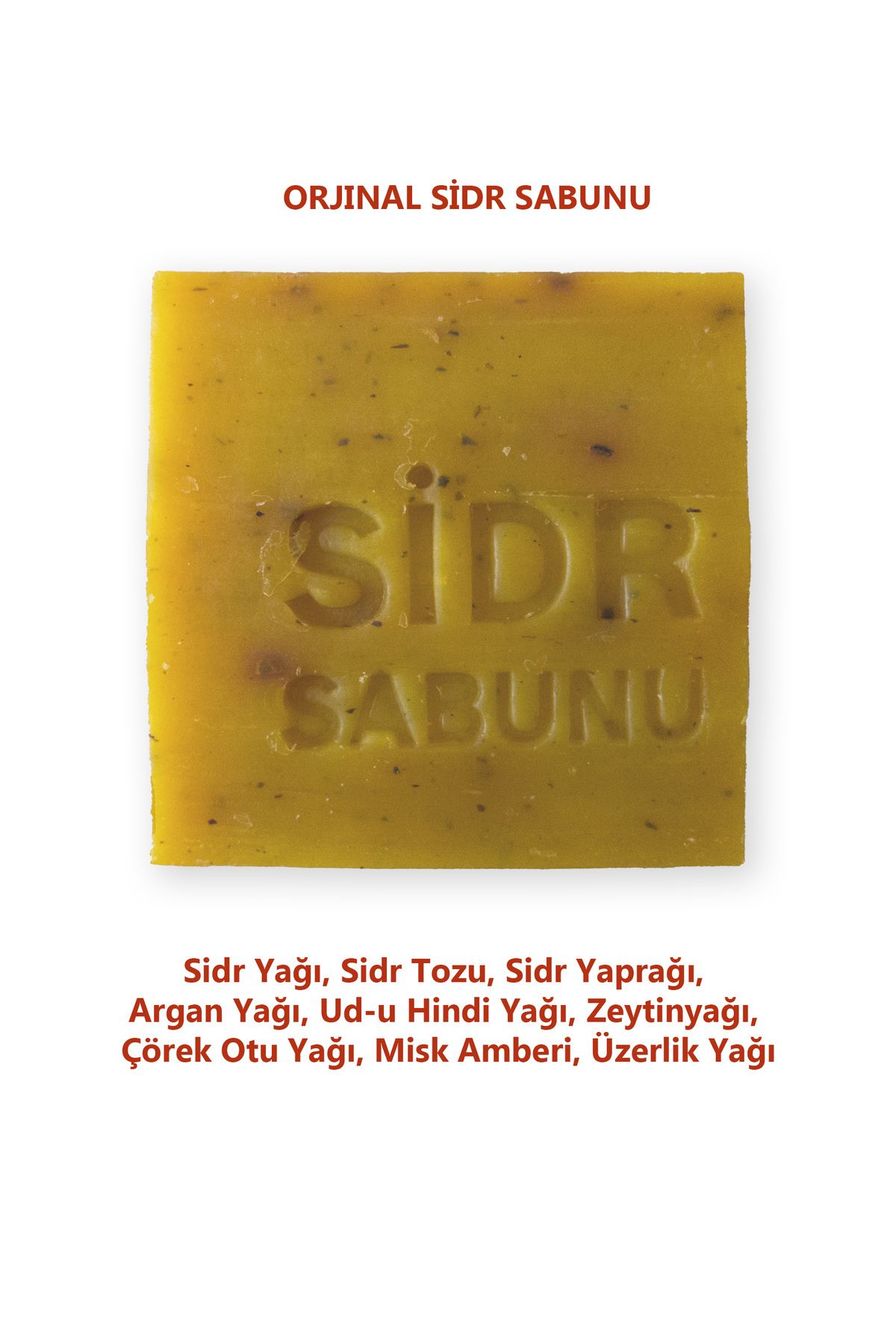 Klenas Sidr Sabunu Doğal Bitksel Miski Amberli Es-sidre Sidir Arap Kirazlı Sabun