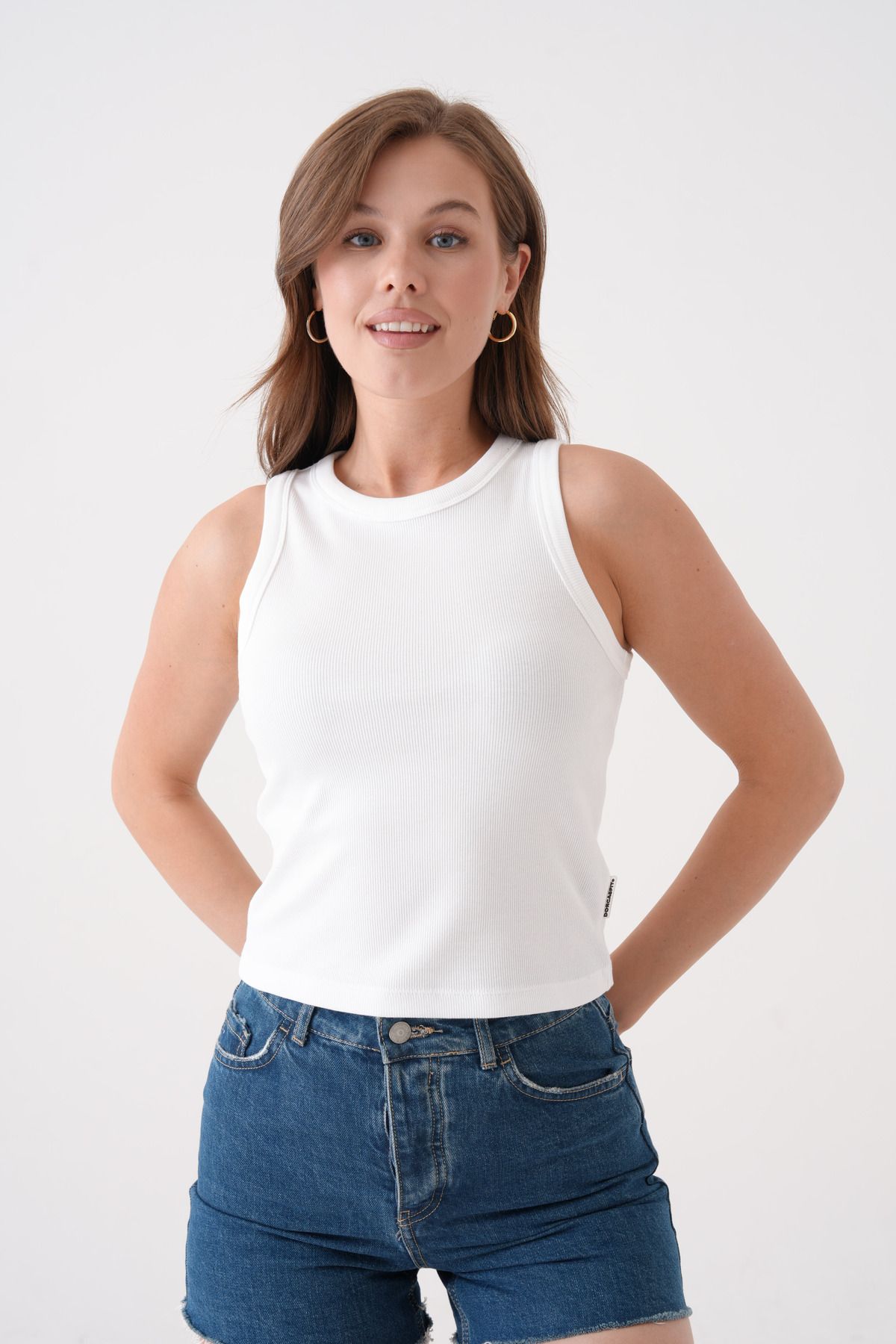 DORCASFIT StreetForm | Yüksek Yaka Basic Atlet