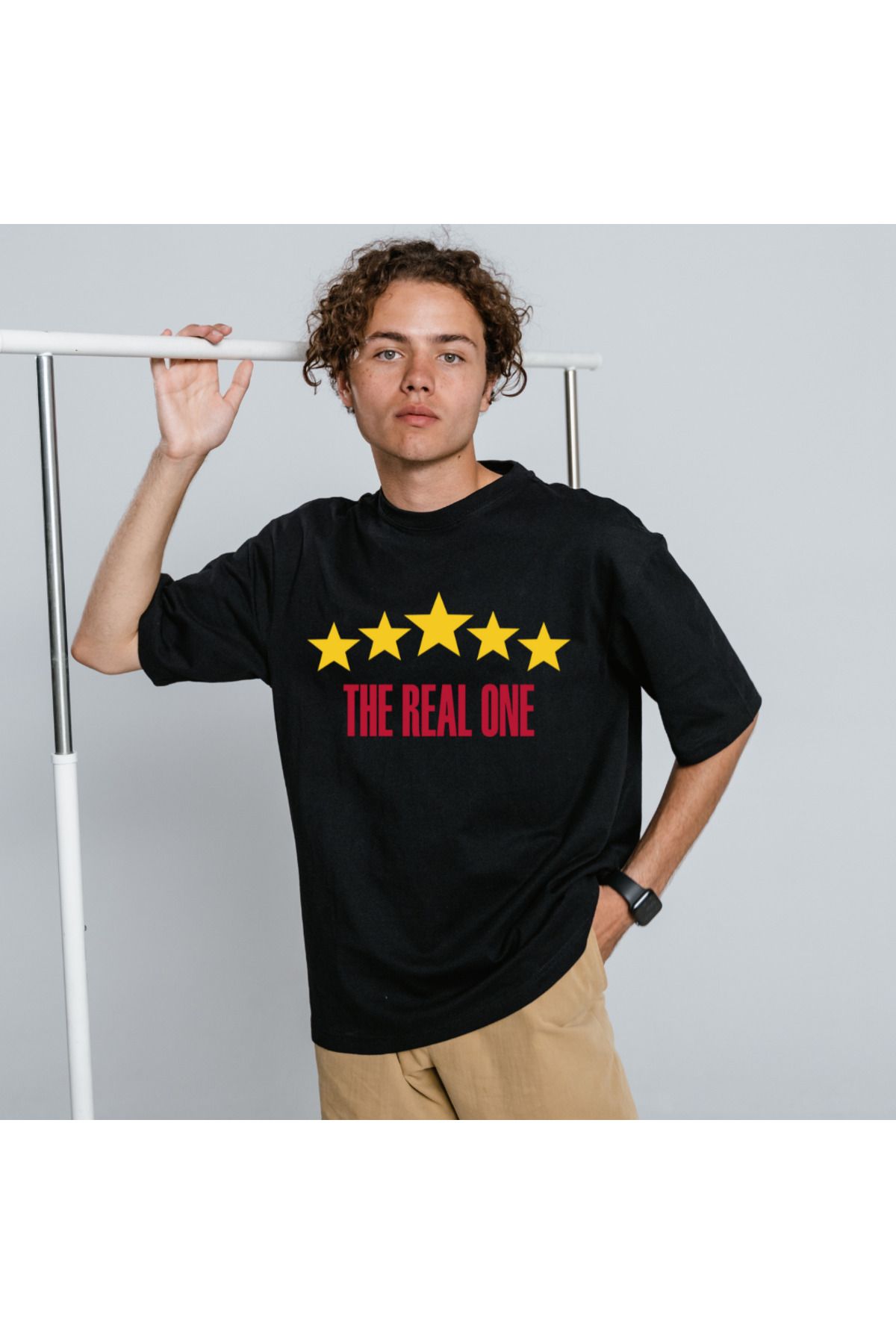 Gala Stile Oversize The Real One Unisex Tişört