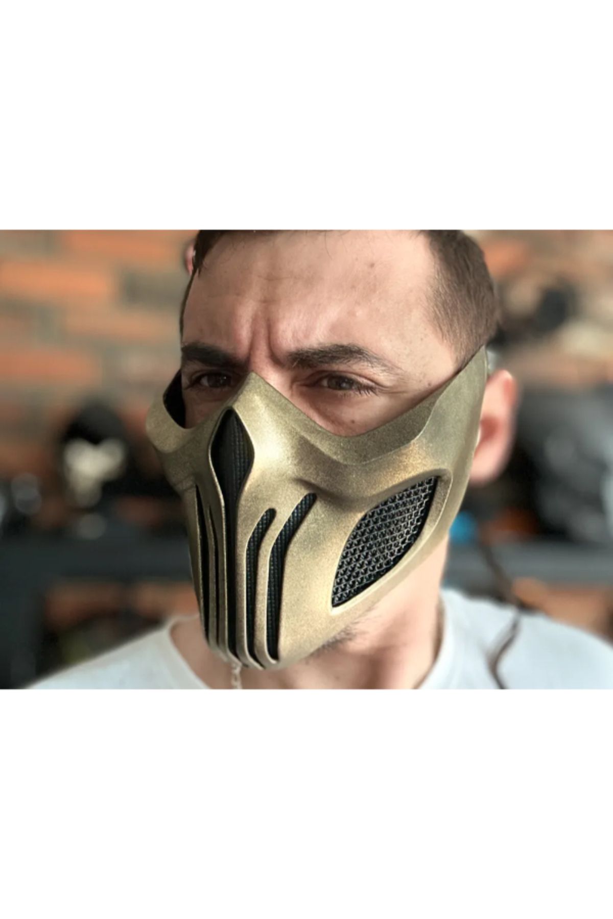 3d model s Mortal Kombat 11 Scorpion Maskesi – Tachijitsu Ustası Tasarım