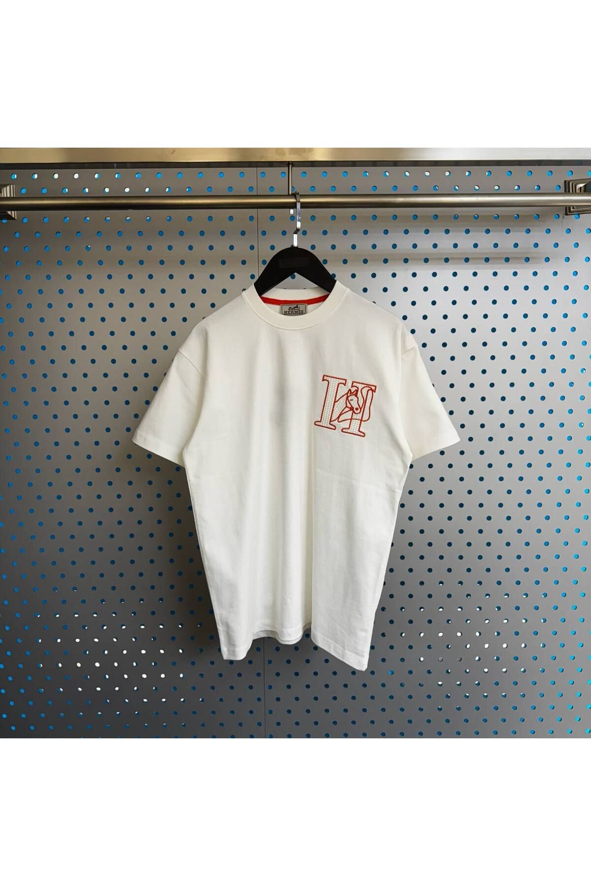 JESSE STORY Unisex Özel Nakış Tasarım T-shirt