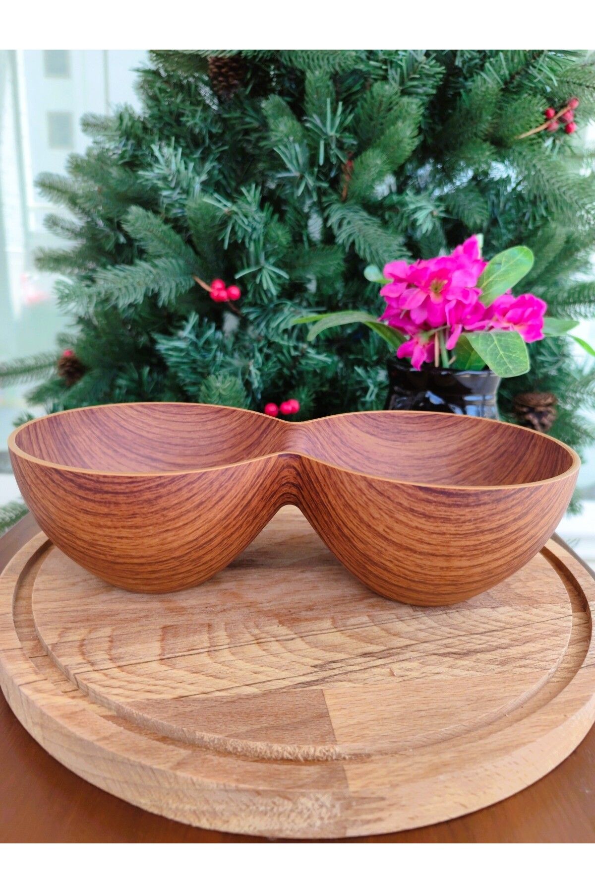 Madame Coco-Oslo Two Compartment Snack Bowl 25cm 7
