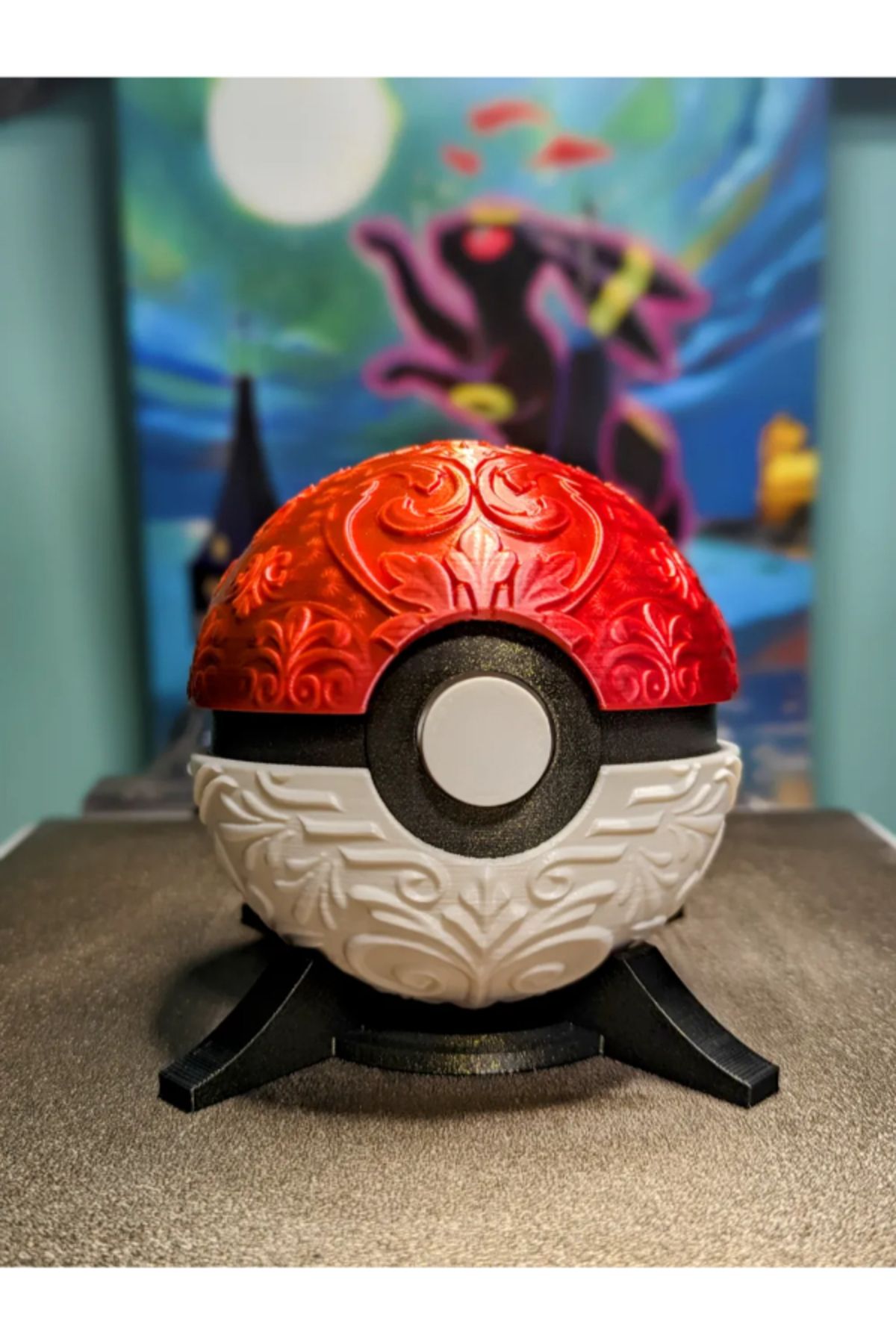 3d model s Dekoratif Pokeball - Özgün Tasarım 3D Baskı