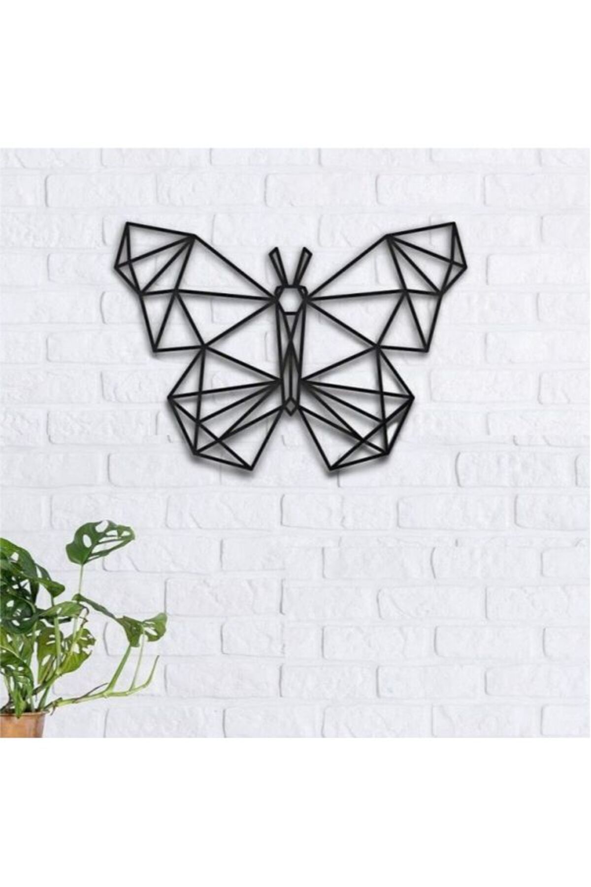 Afra Sanat Dekor Geometrik Kelebek Duvar Dekoru