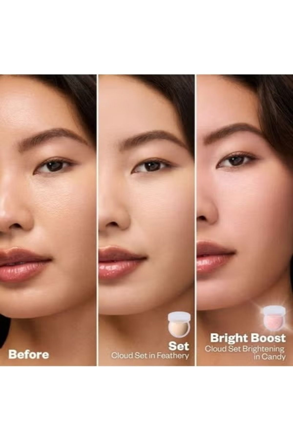 KOSAS-Cloud Set Baked Setting & Smoothing Talc-, Feathery - Sheer Light Medium 9.5g 4