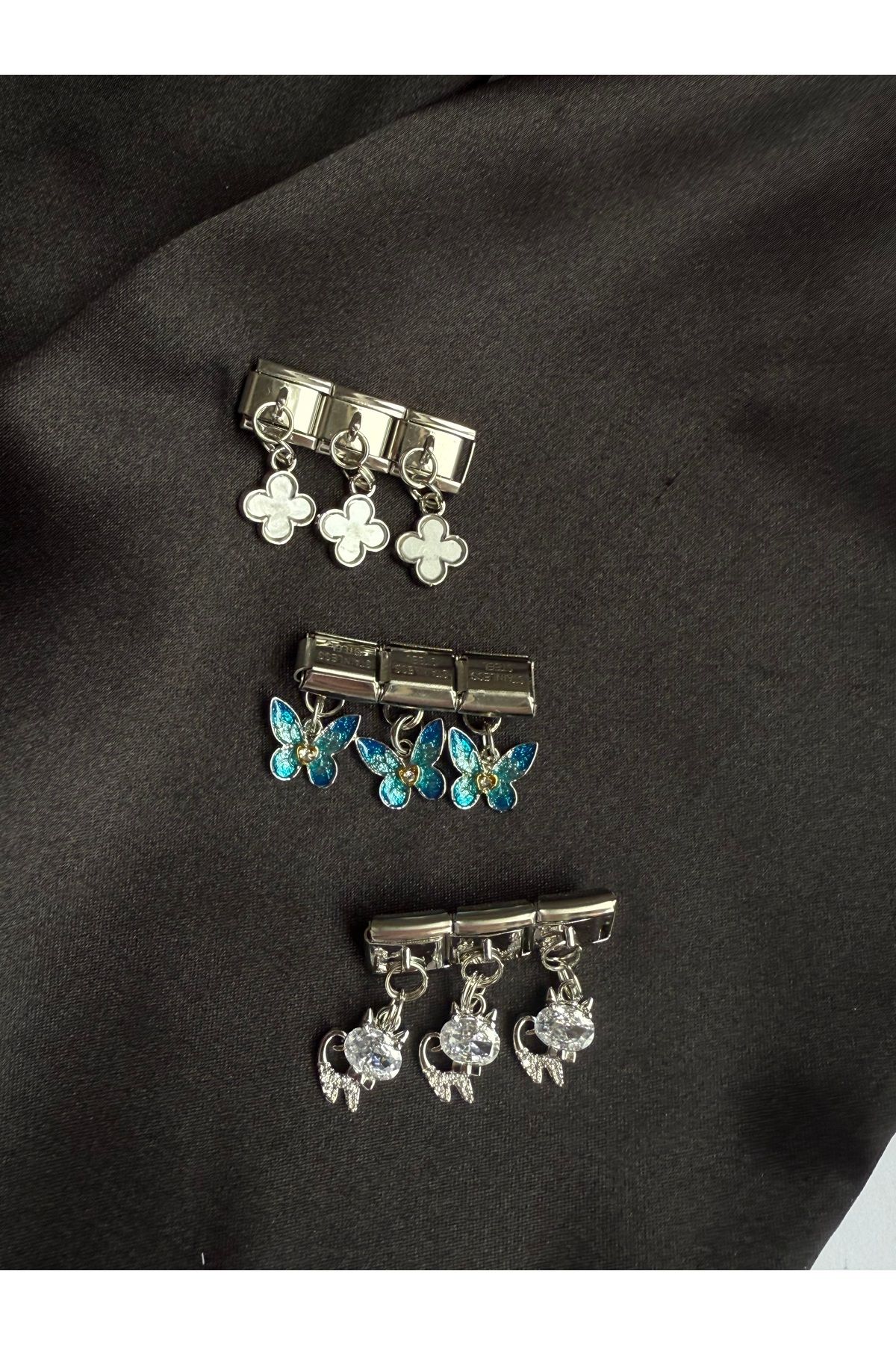 size ne lazım Sallantılı nomi Charm 5 Li kelebek