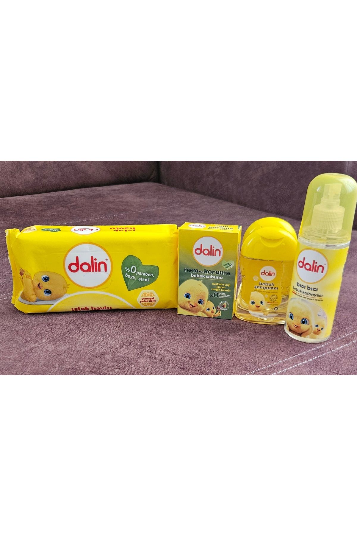 Dalin Yeni Doğan Bebek Banyo Bakım Seti