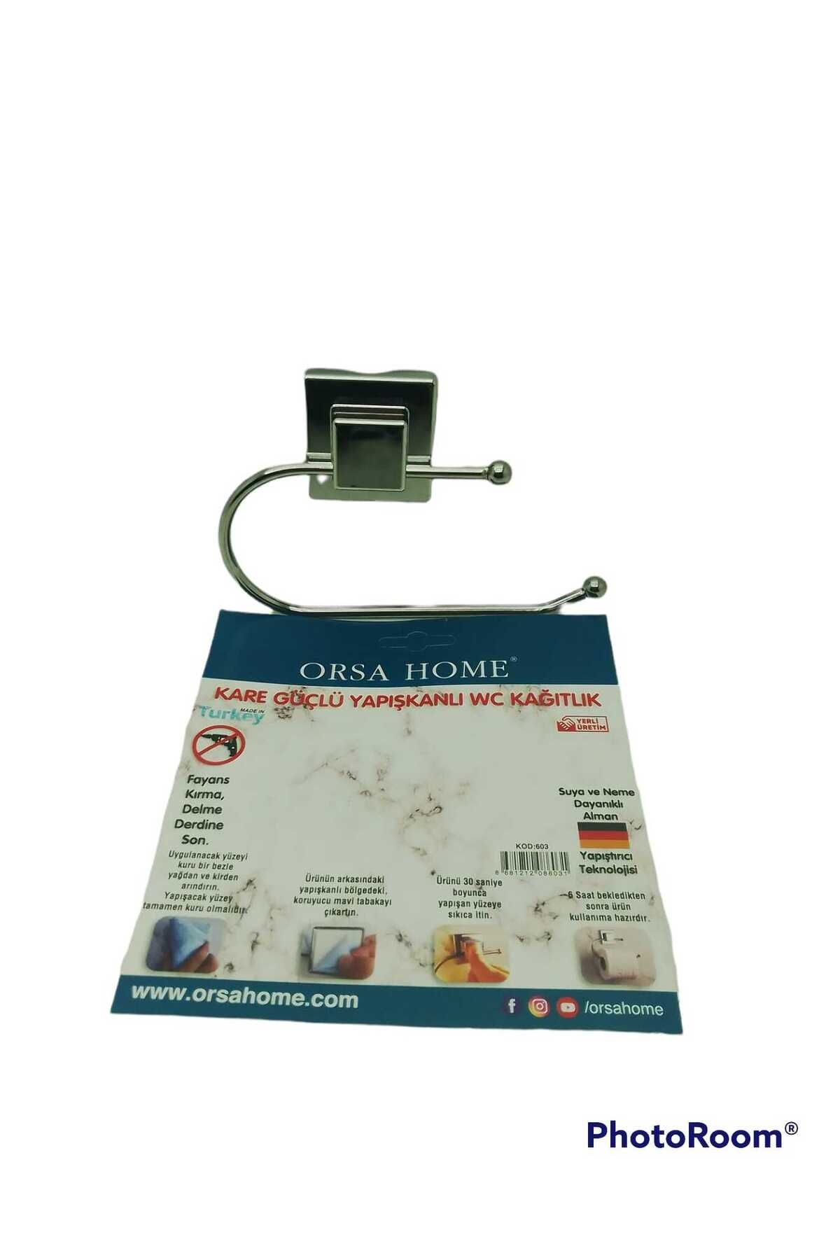 Vemora KARE YAPIŞKANLI WC KAĞITLIK ASKI (5166)