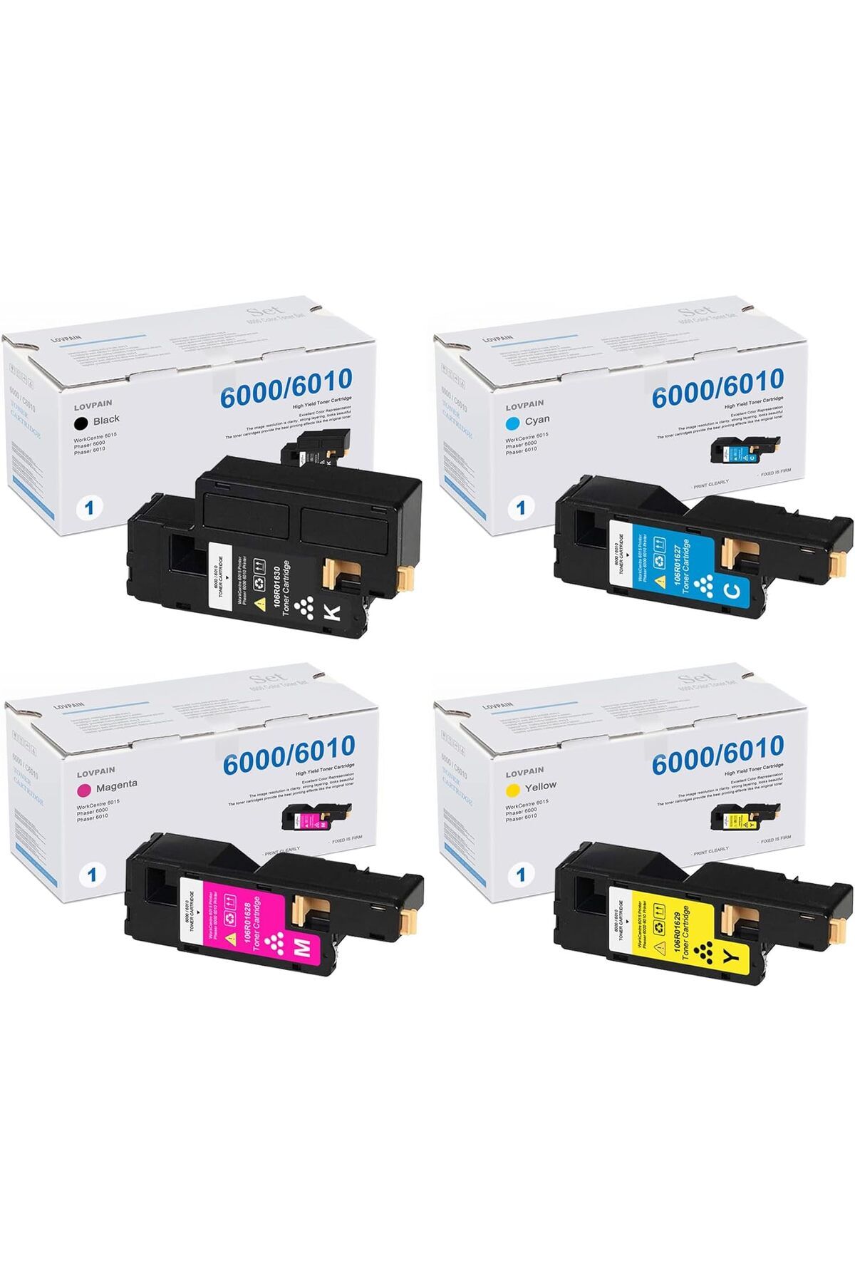 Xerox MUADİL TONER WorkCentre 6015 Phaser 6000 6010 Printer/SET