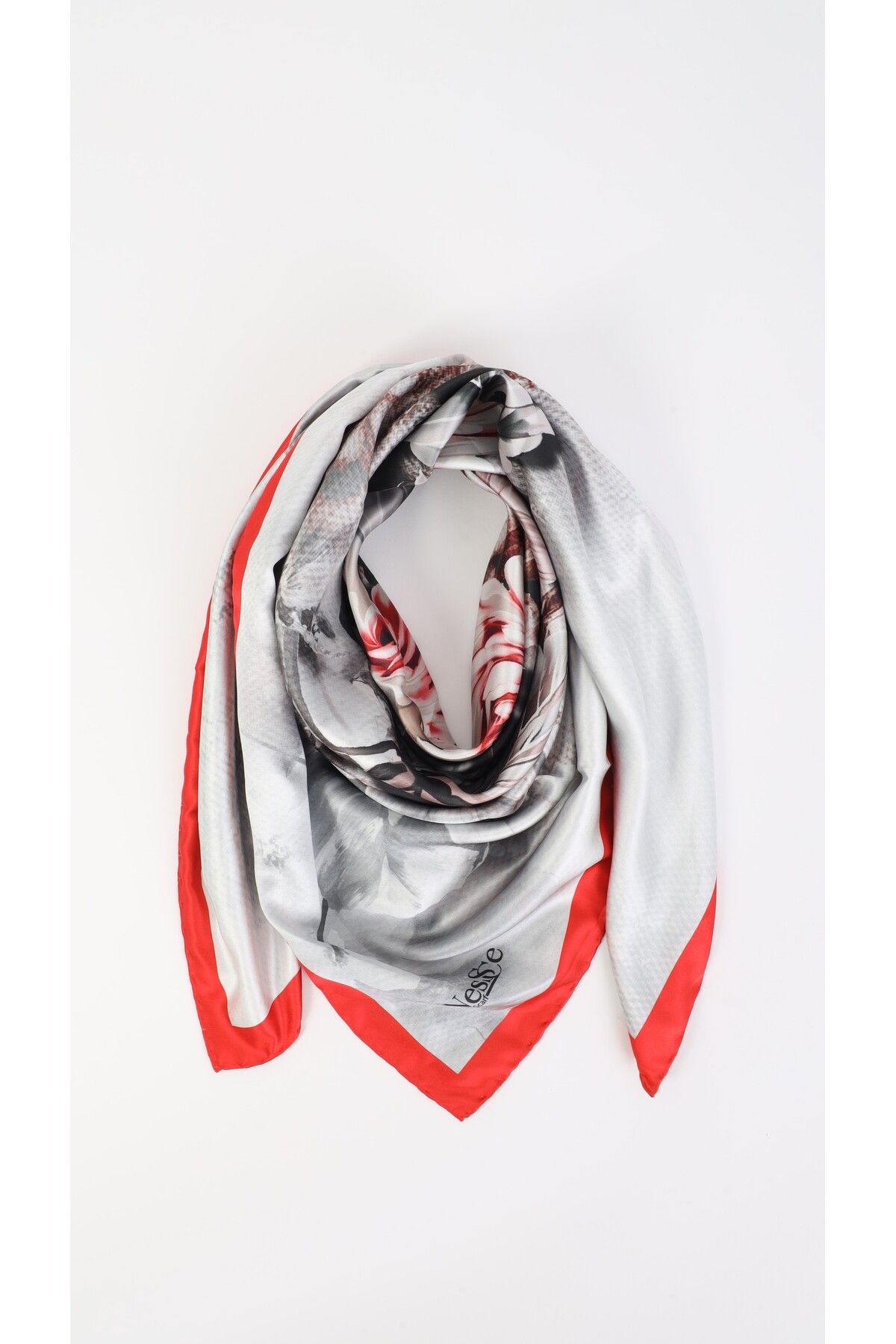 NESSCARF İthal İpek Saten Eşarp