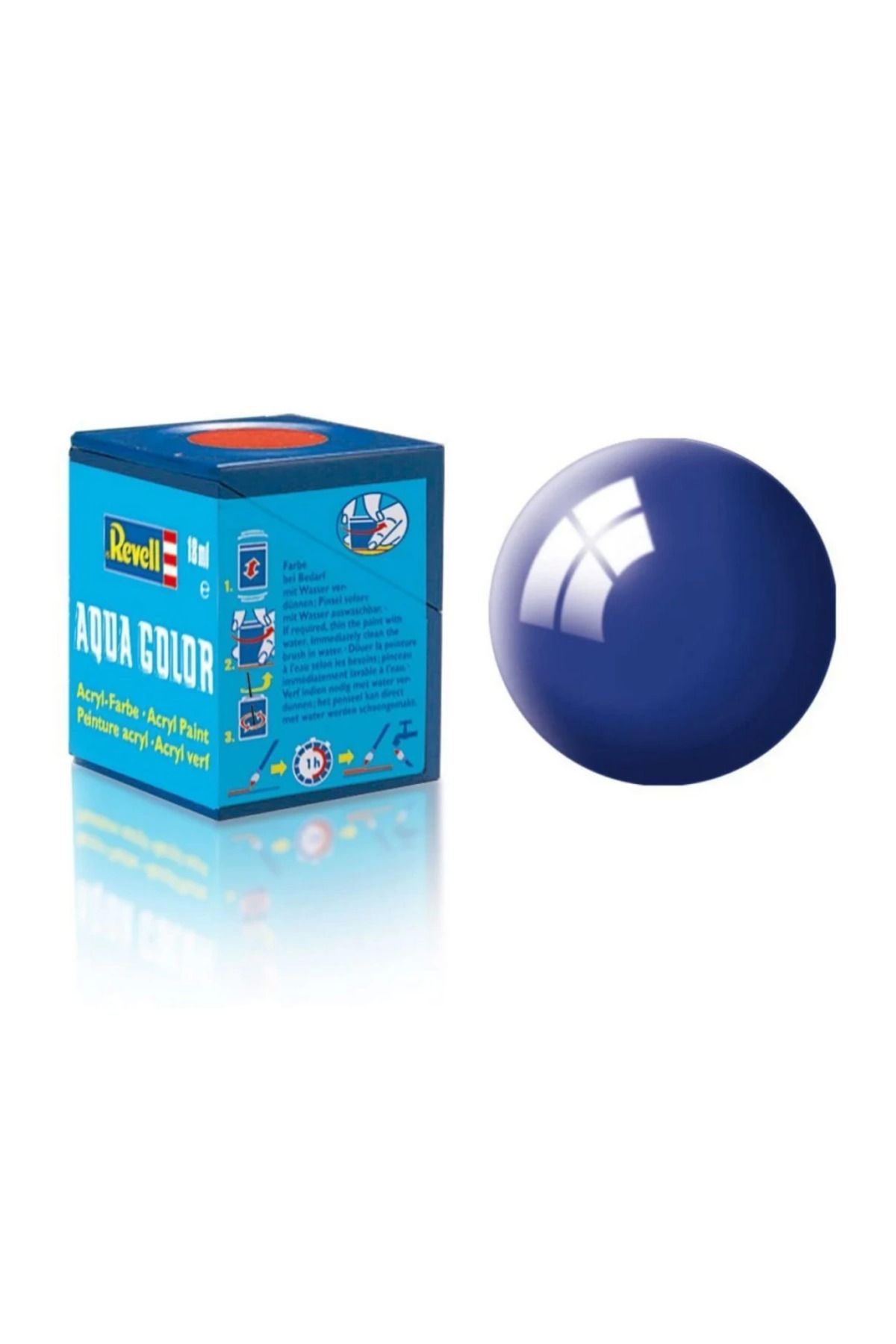 Skygo Aqua Color Ultramarine Blue - Gloss Boya- 18 ml