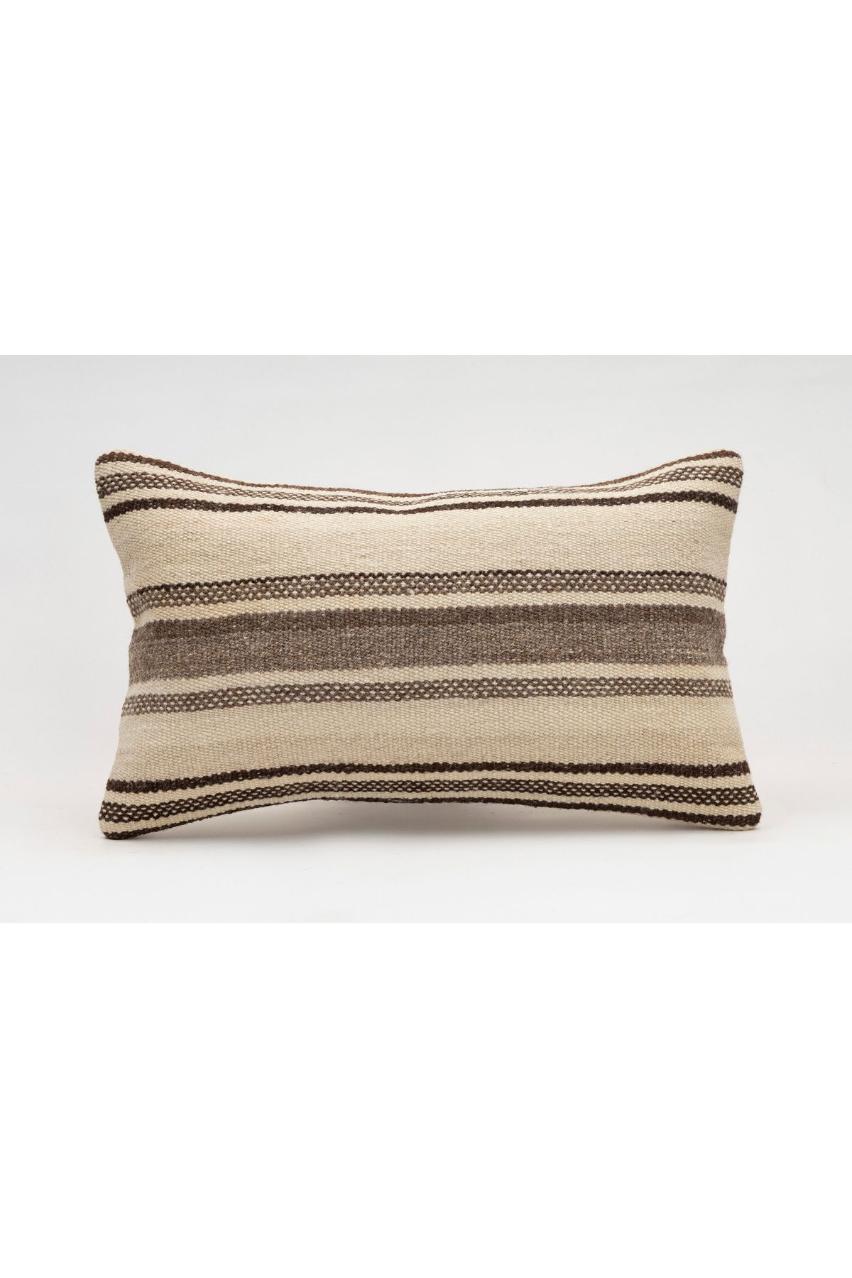 Kilim Whole Sale El Yapımı Kilim'den Yapılmış Vintage Kırlent Kılıfı, Yün, 30x50 Cm