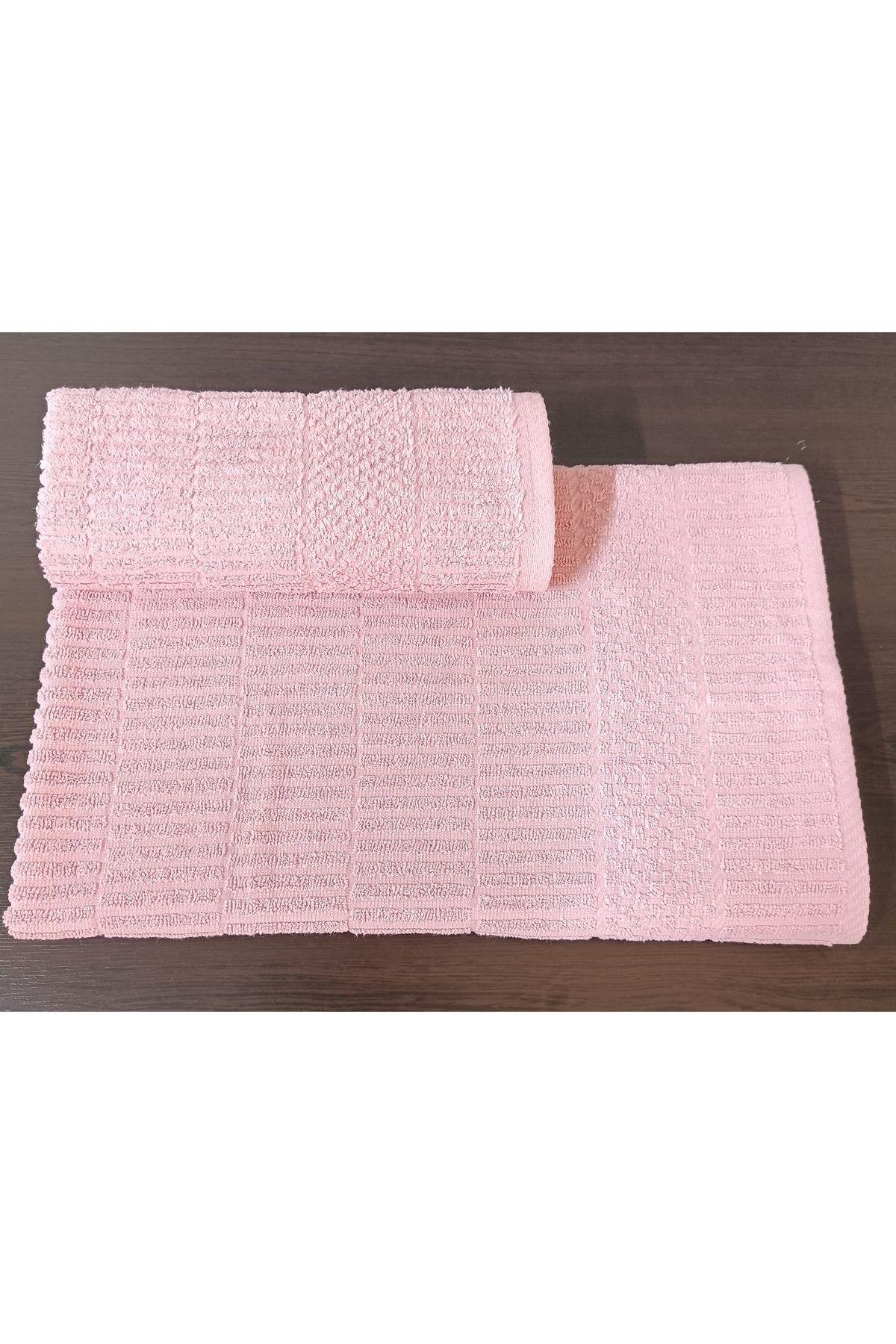 havloom 2 Lİ BANYO HAVLU SETİ %100 PAMUK EL YÜZ HAVLUSU 50*90cm VE BANYO HAVLUSU 90*150cm