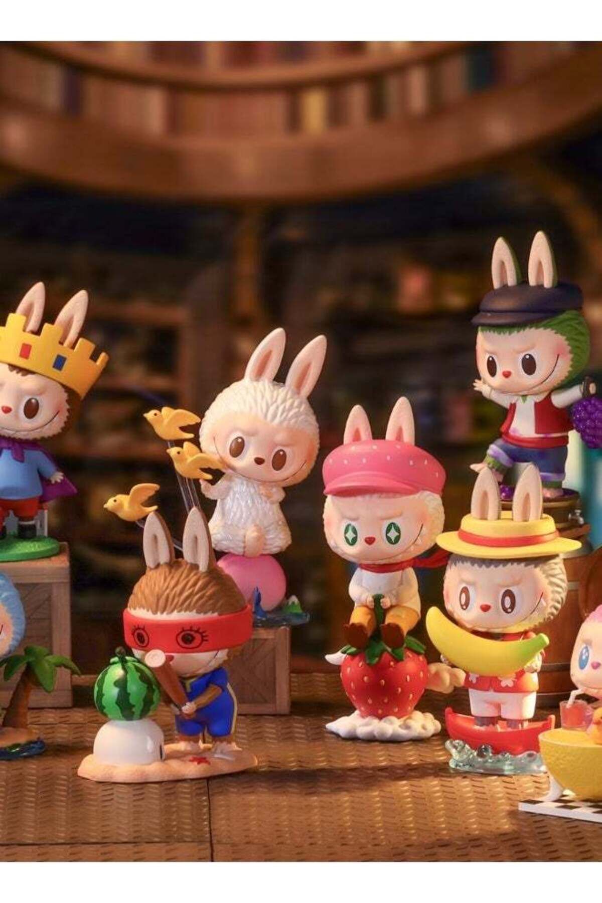 Yelajoy-labubu Blind Box Model, Cute Shape, Fruit Series Random 1, Suitable for Collecting Toys Art 4