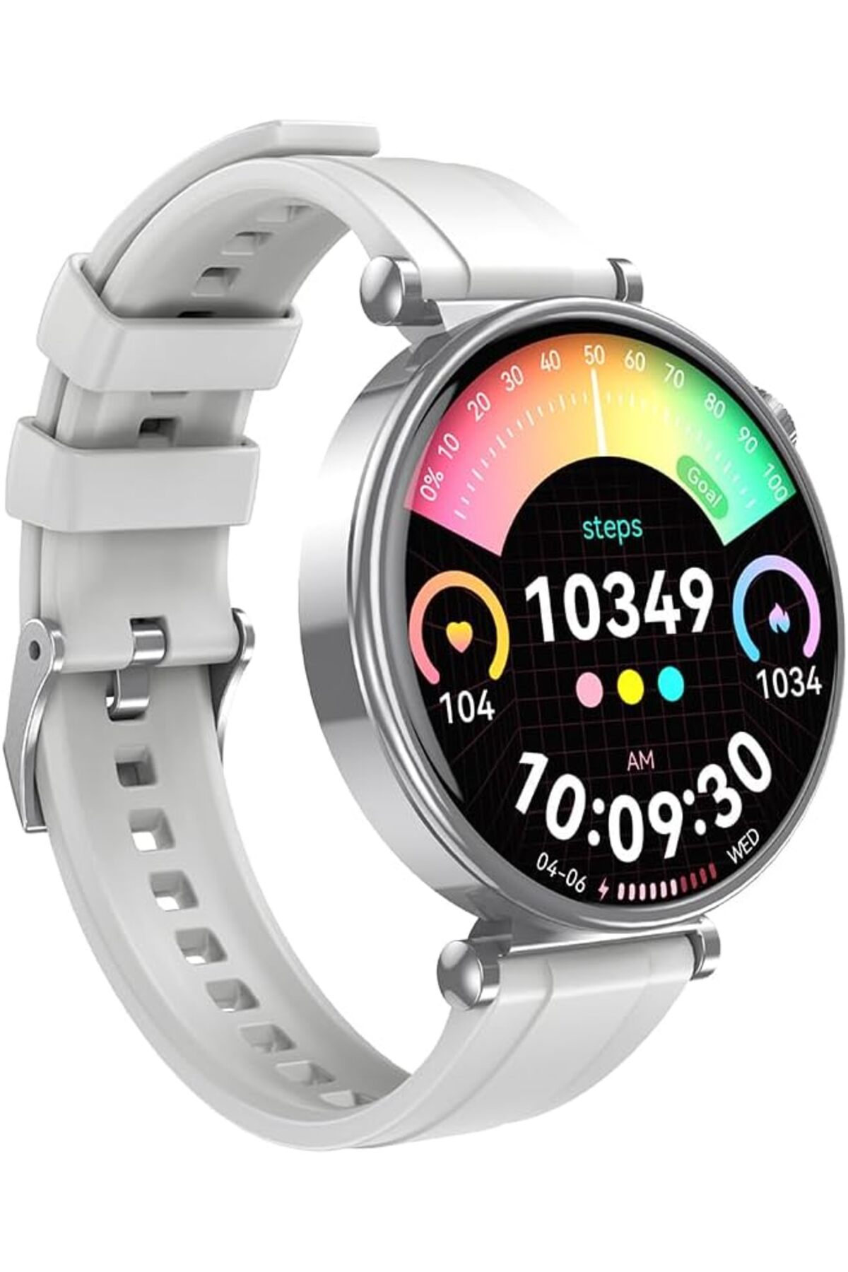 Xo GT4 Mini Akıllı Saat,1.3'' Ekran,BT 5.3,Kalp Atış Ölçer,Adım