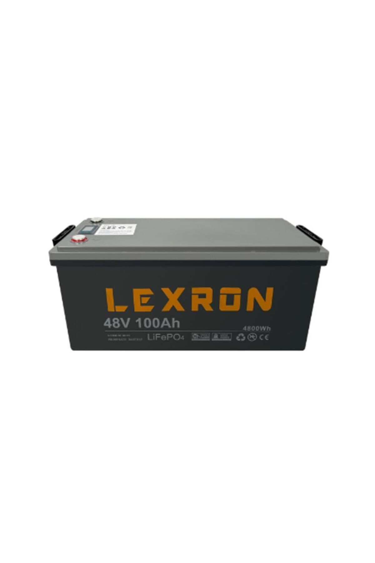 Lexron 48V 100Ah Lifepo4 Uyumlu Lityum Akü