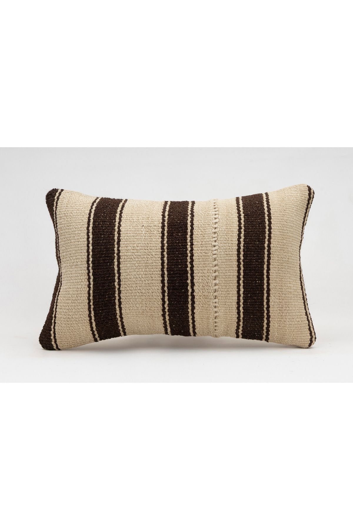 Kilim Whole Sale El Yapımı Kilim'den Yapılmış Vintage Kırlent Kılıfı, Yün, 30x50 Cm