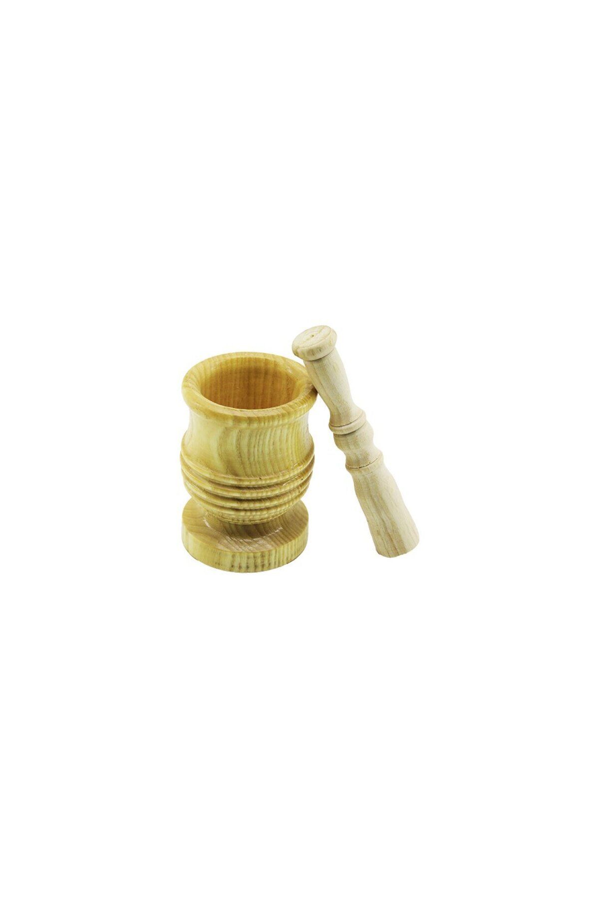 Vemora ORTA BOY LÜX AHŞAP HAVAN SARIMSAK DÖVECEK Ç: 7.3CM--D: 6.5CM--Y: 10.5CM FİLELİ AMBALAJ (5166)
