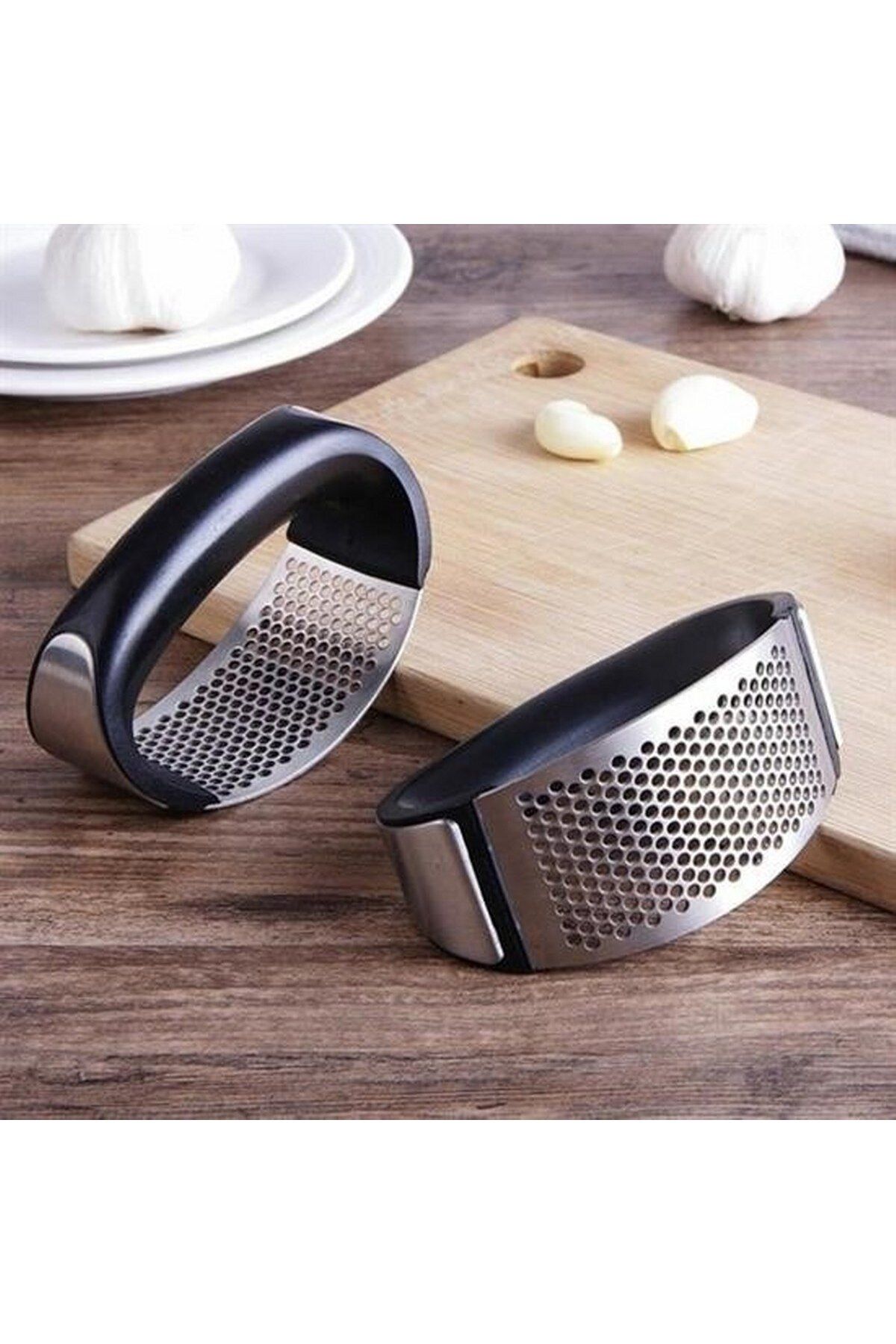 tedaks Yeni Sarımsak Ezici Paslanmaz Çelik Garlic Press