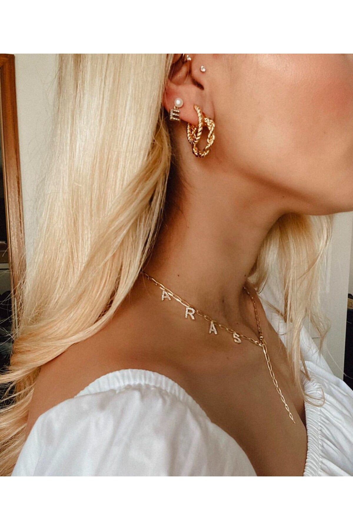 beonejewelry Y MODEL CHOCKER KOLYE | 925 GÜMÜŞ