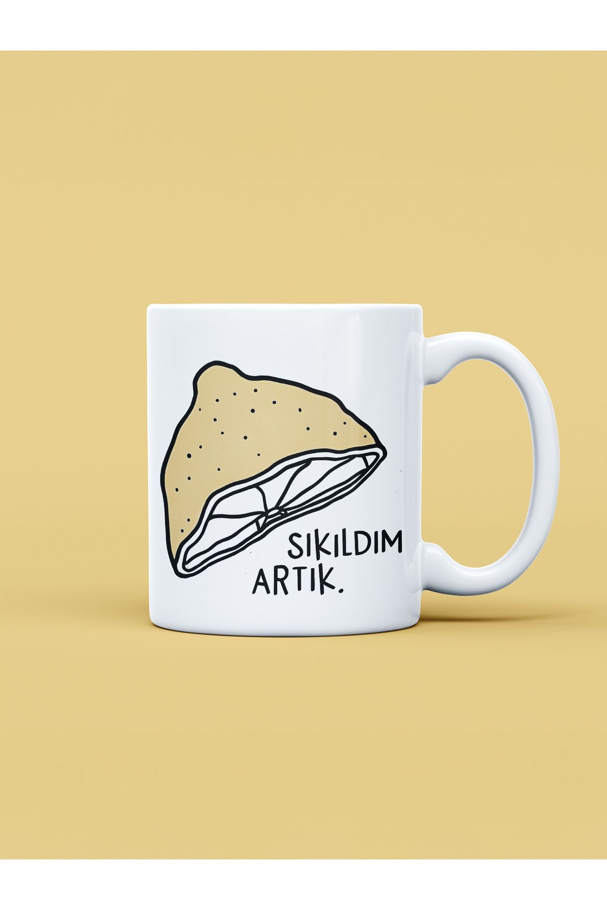 daystore Sıkıldım Artık Baskılı Kupa Bardak