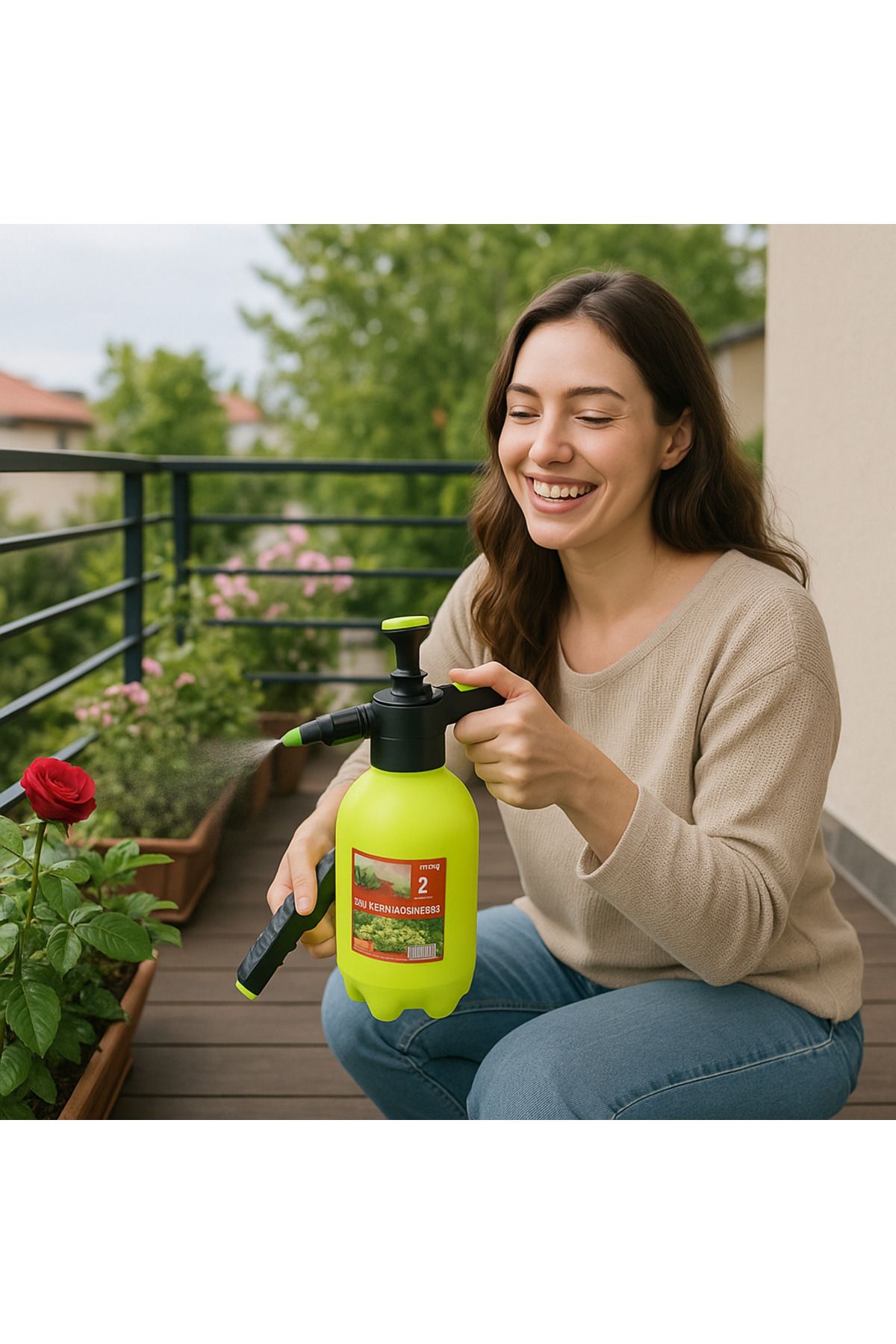 Girist 1301 Mekanik İlaçlama, Sulama ve Sisleme Pompası 2 Lt