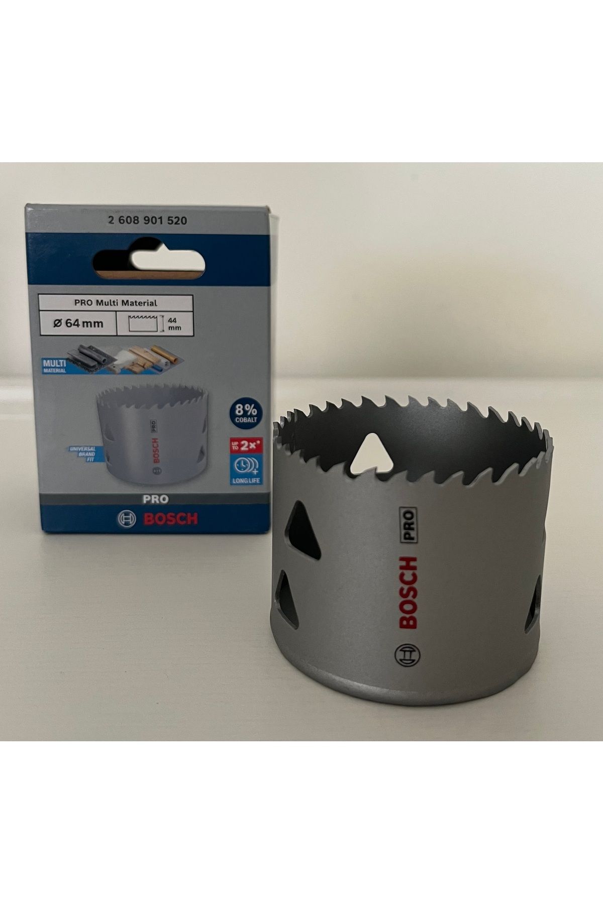 Bosch Aksesuar PRO Multi Material Delik Açma Testeresi - Panç 64 mm