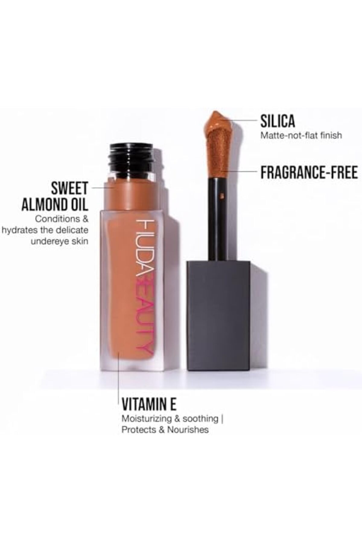 Huda Beauty-FauxFilter Luminous Matte Buildable Coverage Crease Proof Concealer 3.5N Sugar Biscuit 9ml 8