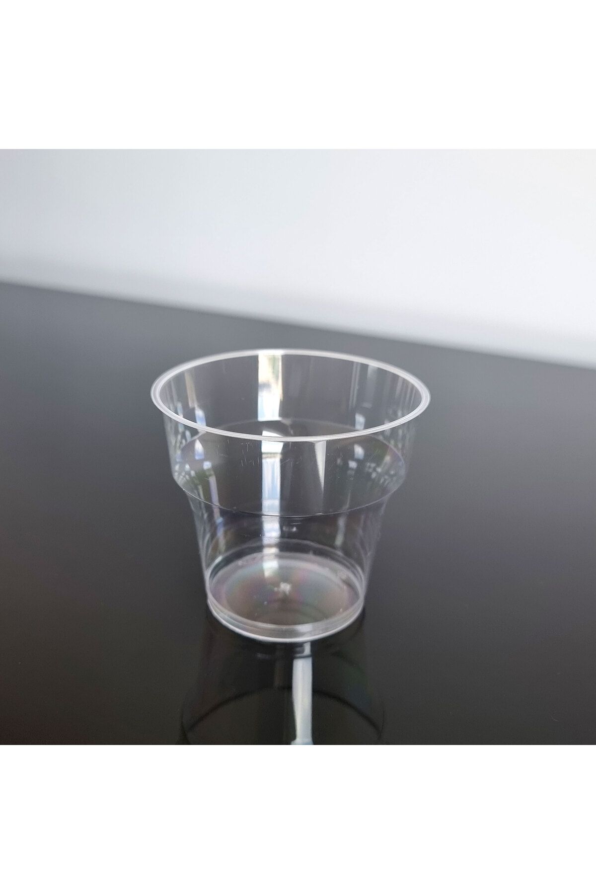 Stylish Kristal Mika Ekstra Sert 50 Adet Plastik Bardak 180 cc /Tekrar Kullanılabilir