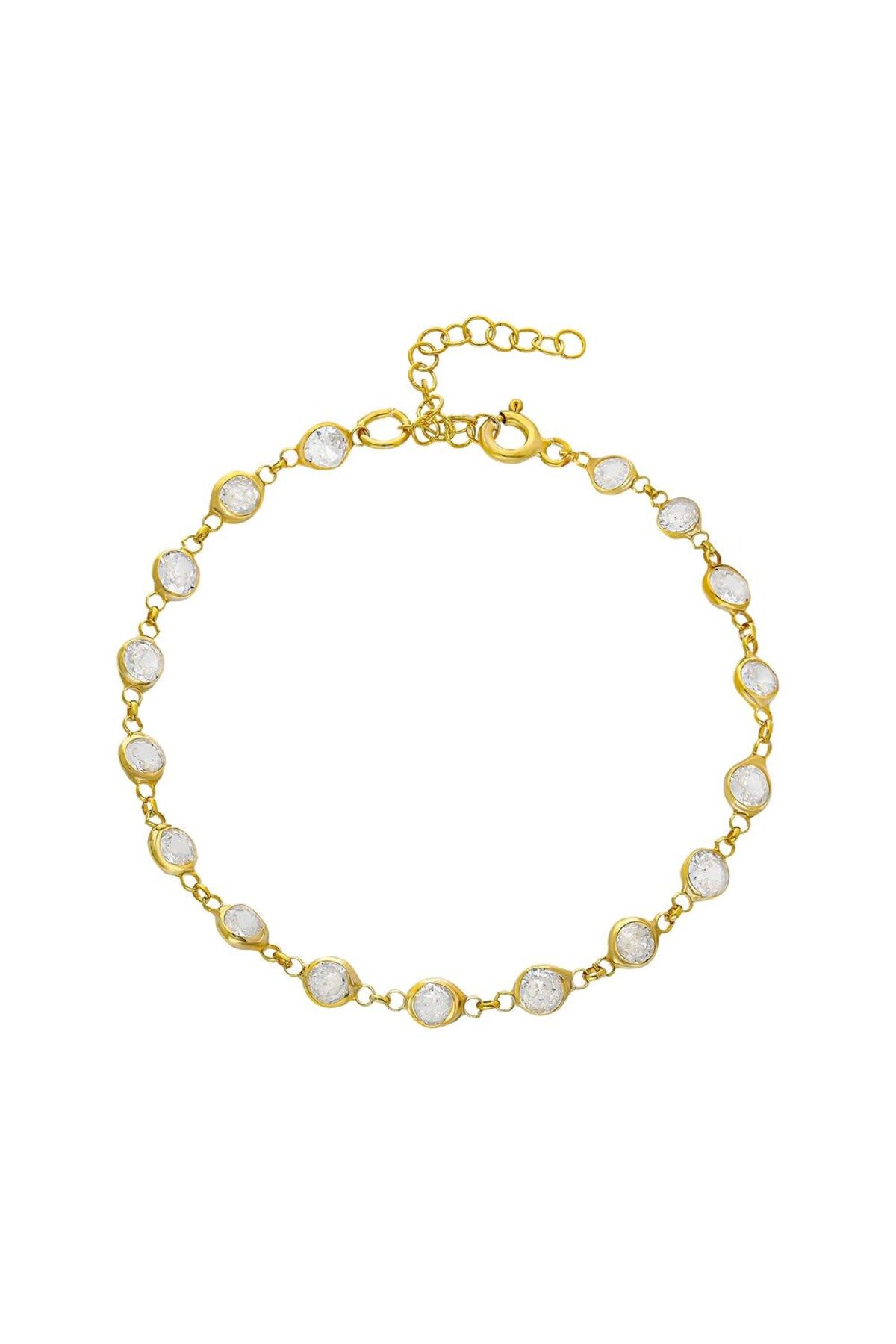 beonejewelry FULL TAŞLI TİFF BİLEKLİK | 925 GÜMÜŞ