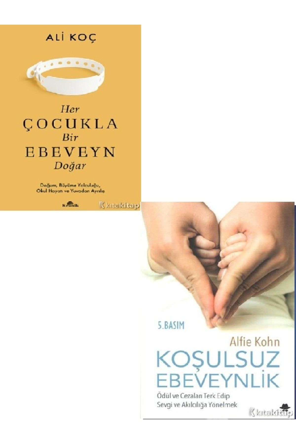 Kronik Kitap Her Çocukla Bir Ebeveyn Doğar - Koşulsuz Ebeveynlik-Ali Koç 2 KİTAP ( ÜCRETSİZ KARGO )